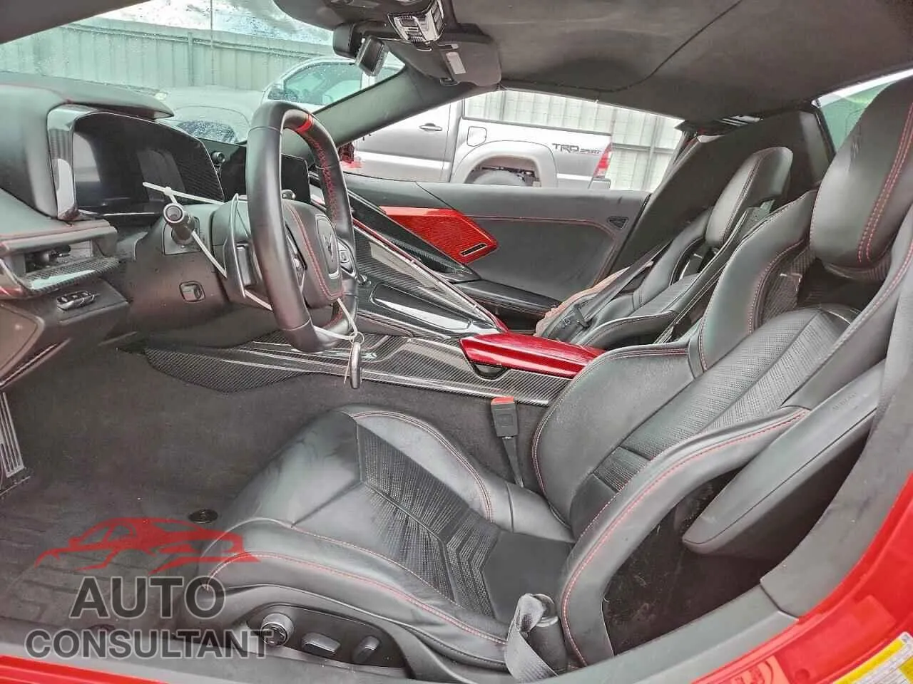 2022 CHEVROLET CORVETTE Damaged VIN 1G1YC3D48N5122746 – exterior detail