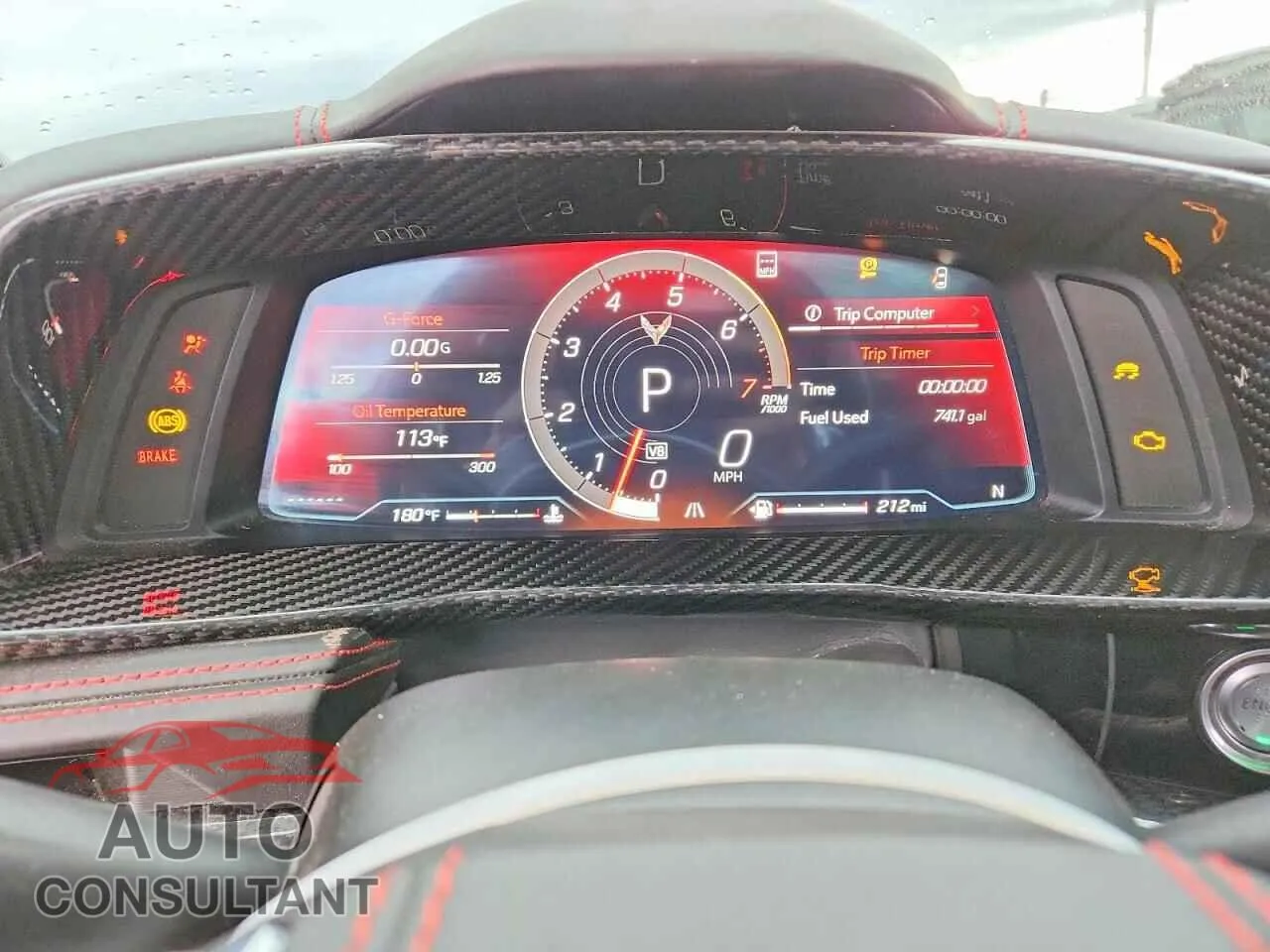 2022 CHEVROLET CORVETTE Damaged VIN 1G1YC3D48N5122746 – trunk area