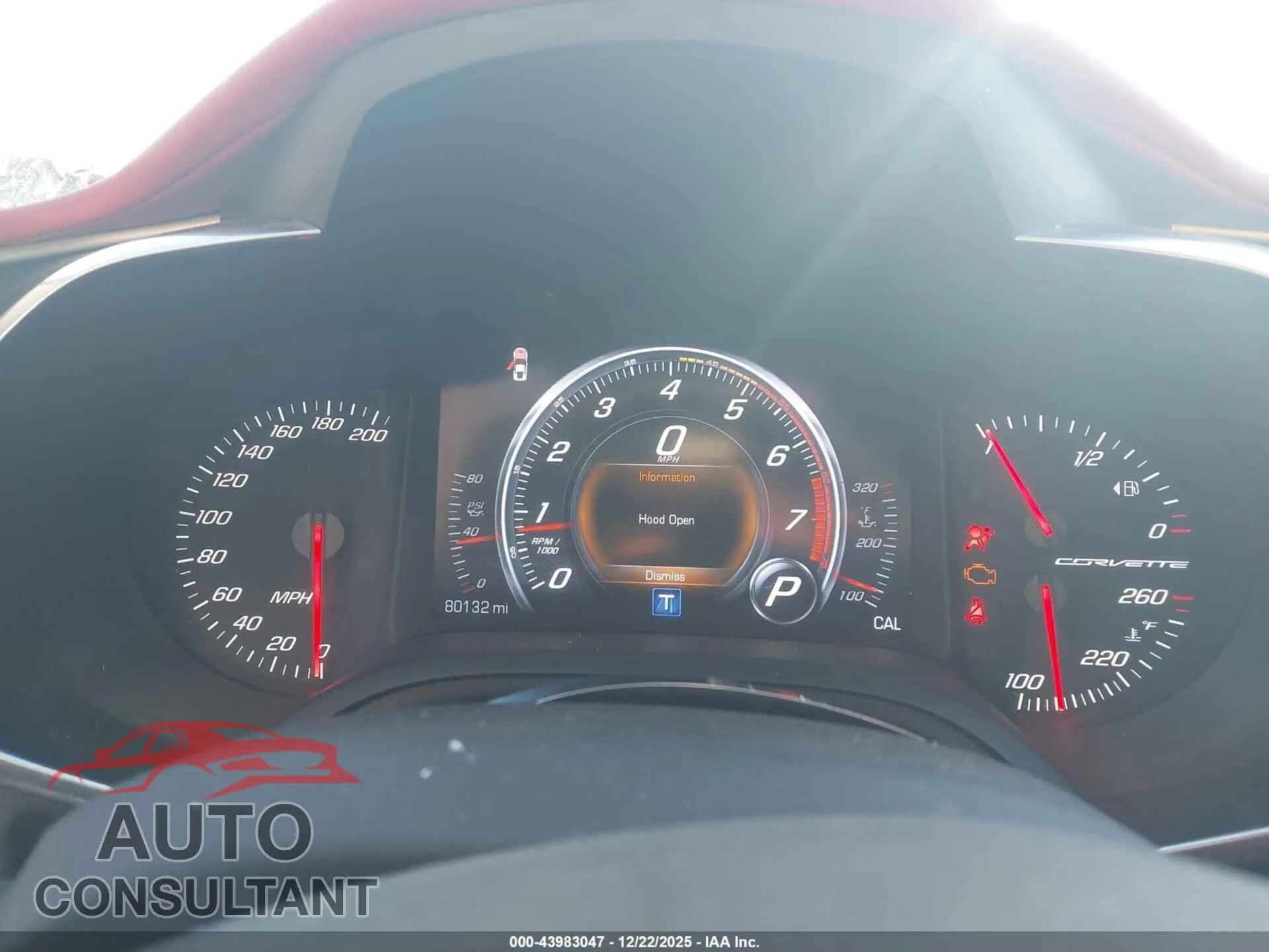 2019 CHEVROLET CORVETTE Damaged VIN 1G1YF2D79K5102691 – exterior detail