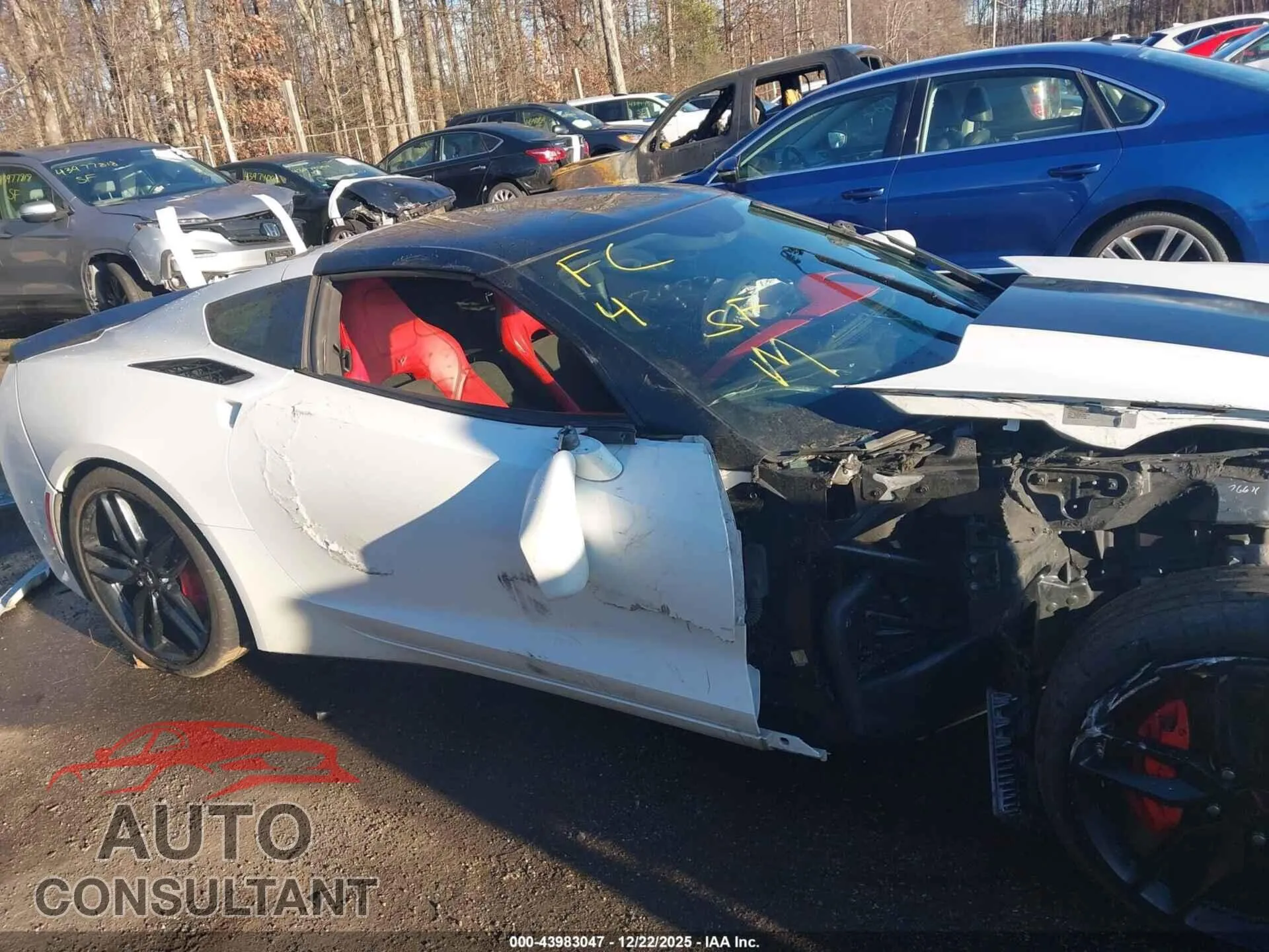 2019 CHEVROLET CORVETTE Damaged VIN 1G1YF2D79K5102691 – photo 13