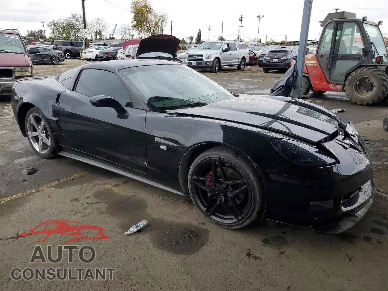 2010 CHEVROLET CORVETTE Damaged VIN 1G1YG2DW6A5107754 – dashboard