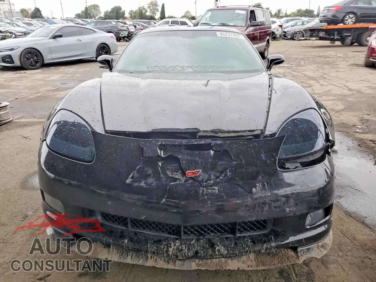 2010 CHEVROLET CORVETTE Damaged VIN 1G1YG2DW6A5107754 – interior seats