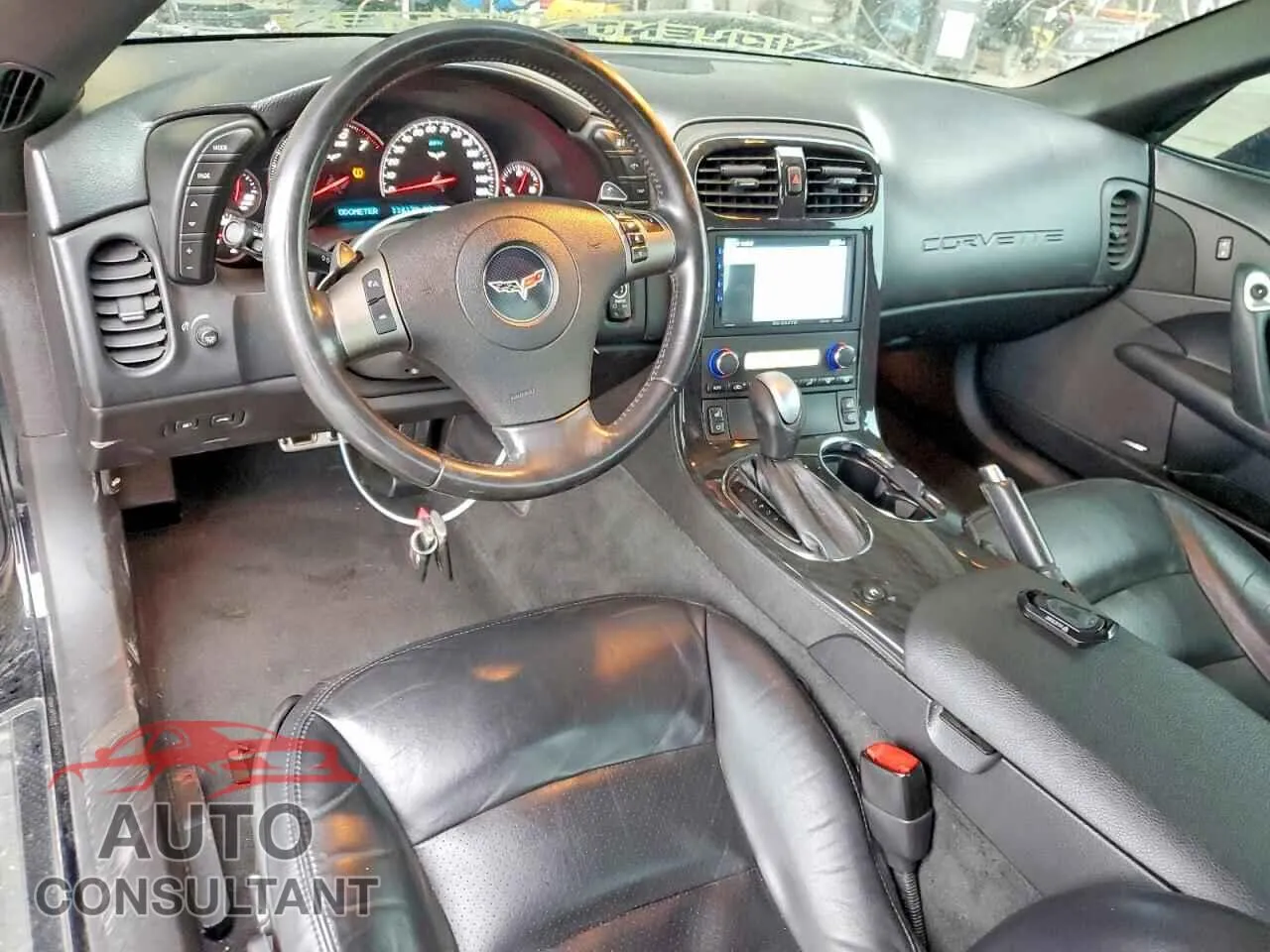 2010 CHEVROLET CORVETTE Damaged VIN 1G1YG2DW6A5107754 – undercarriage