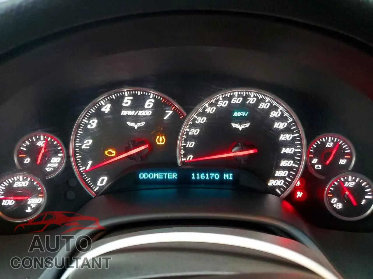 2010 CHEVROLET CORVETTE Damaged VIN 1G1YG2DW6A5107754 – trunk area
