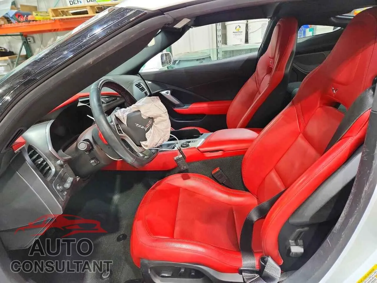 2019 CHEVROLET CORVETTE Damaged VIN 1G1YK2D72K5120218 – exterior detail