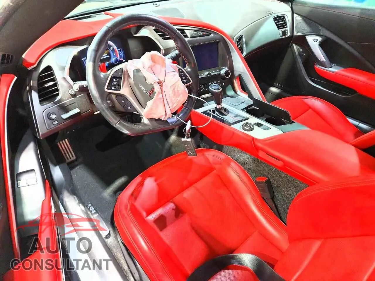 2019 CHEVROLET CORVETTE Damaged VIN 1G1YK2D72K5120218 – undercarriage