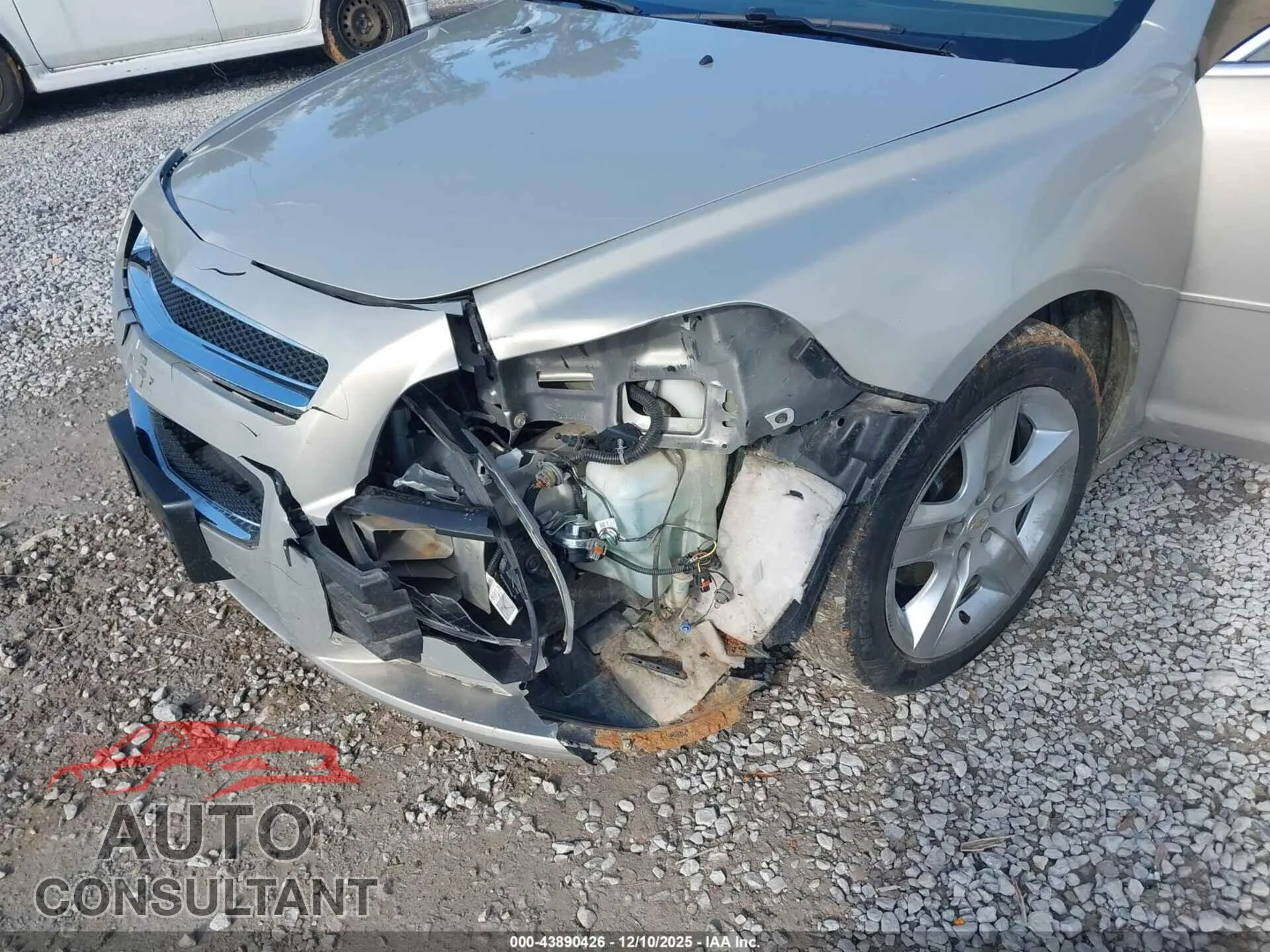 2012 CHEVROLET MALIBU Damaged VIN 1G1ZB5E02CF260207 – engine bay