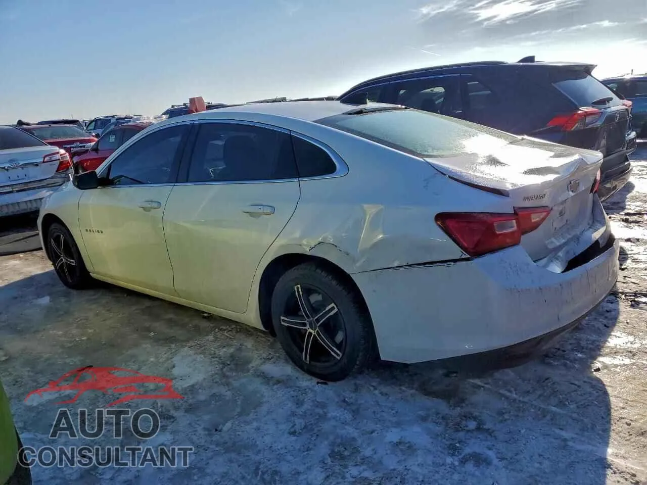 2018 CHEVROLET MALIBU Damaged VIN 1G1ZB5ST4JF109445 – rear exterior