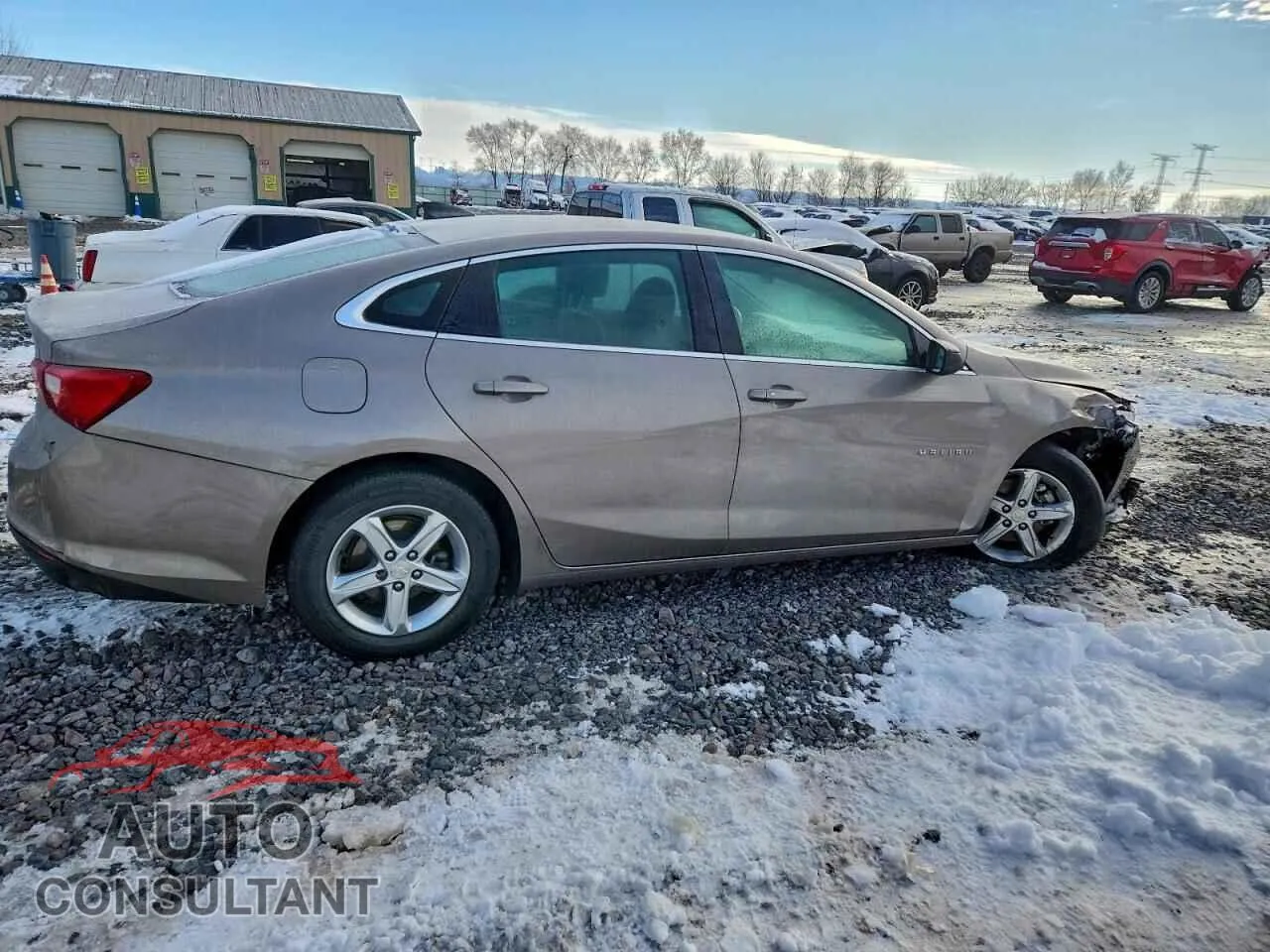 2022 CHEVROLET MALIBU Damaged VIN 1G1ZB5ST6NF207236 – side profile