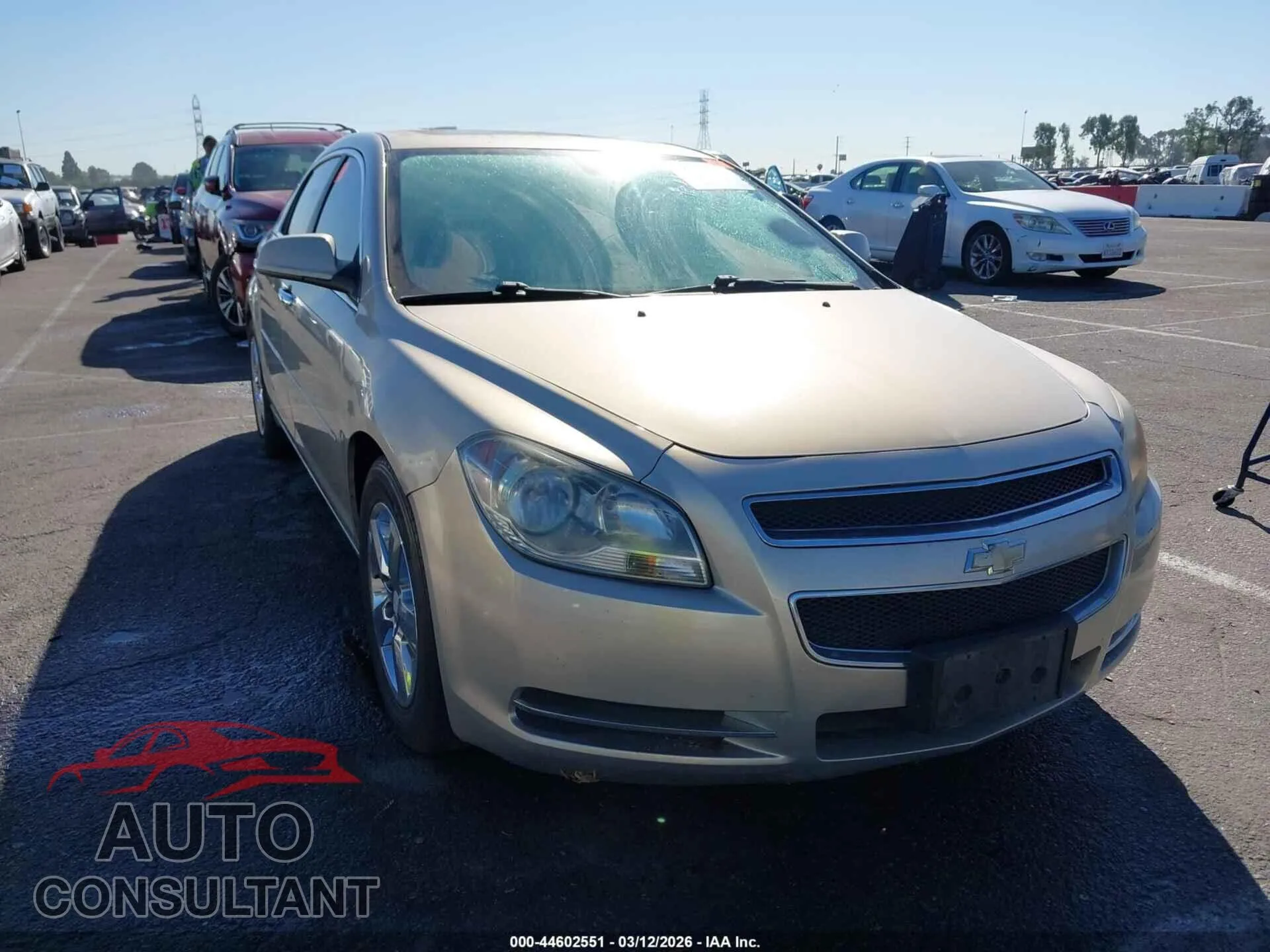 2012 CHEVROLET MALIBU VIN 1G1ZD5E04CF290738