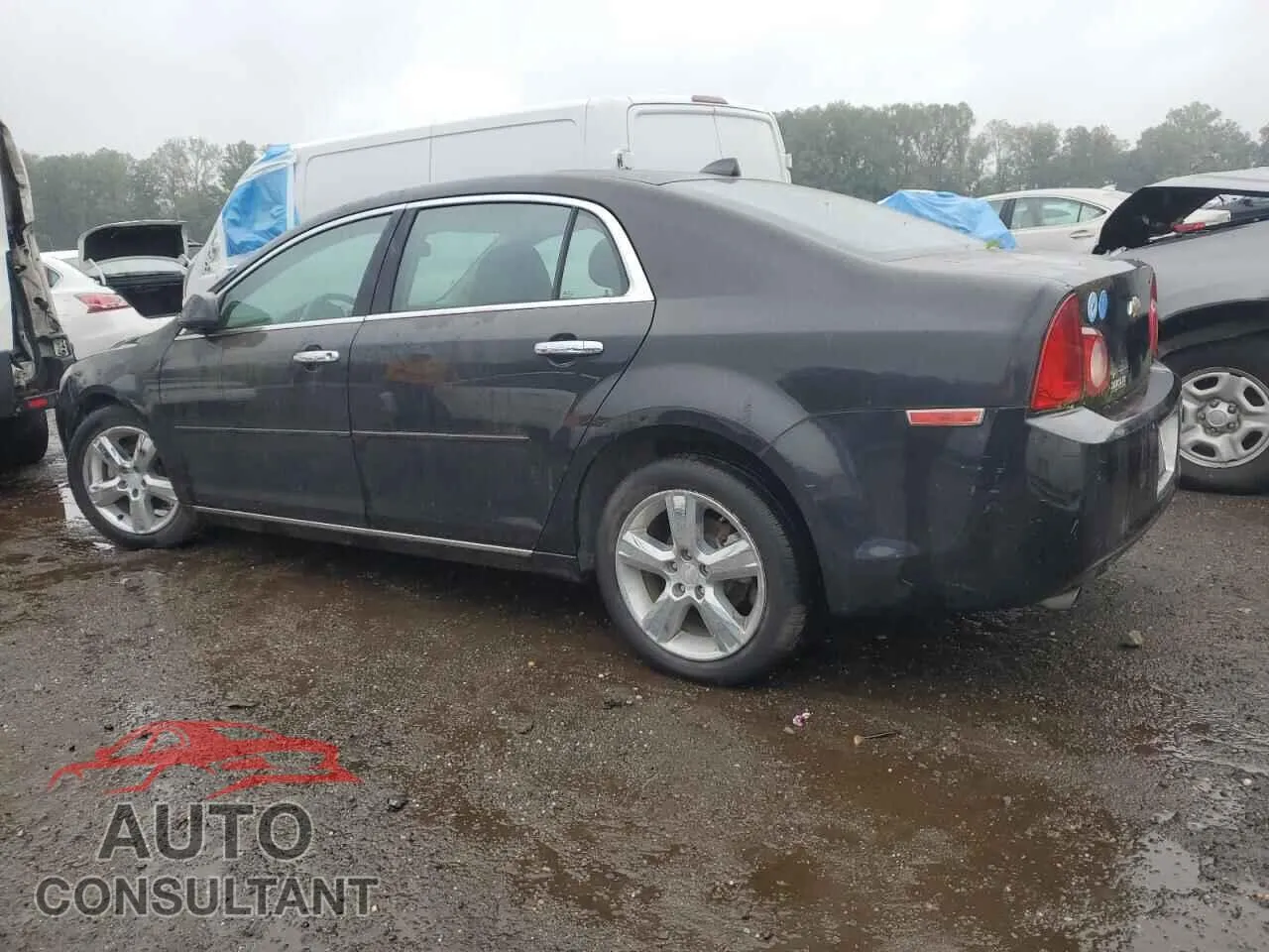 2012 CHEVROLET MALIBU Damaged VIN 1G1ZD5E07CF298915 – rear exterior