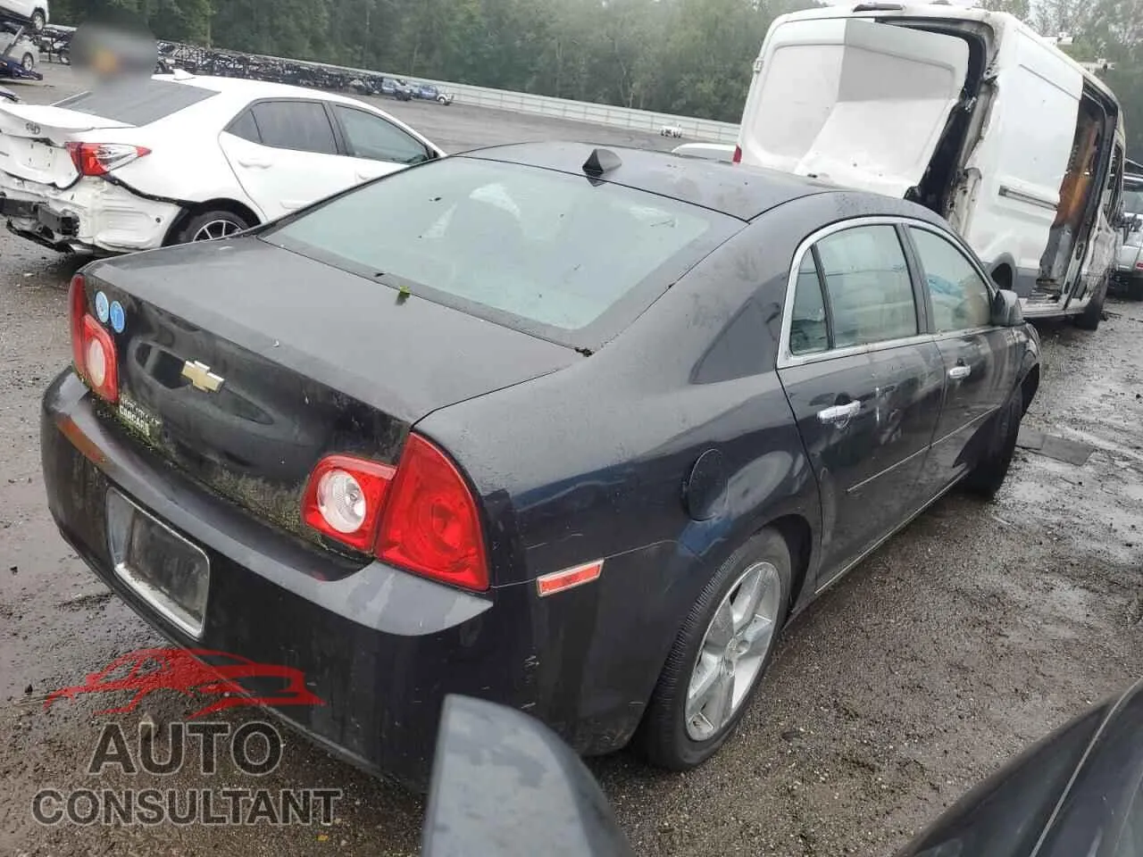 2012 CHEVROLET MALIBU Damaged VIN 1G1ZD5E07CF298915 – side profile