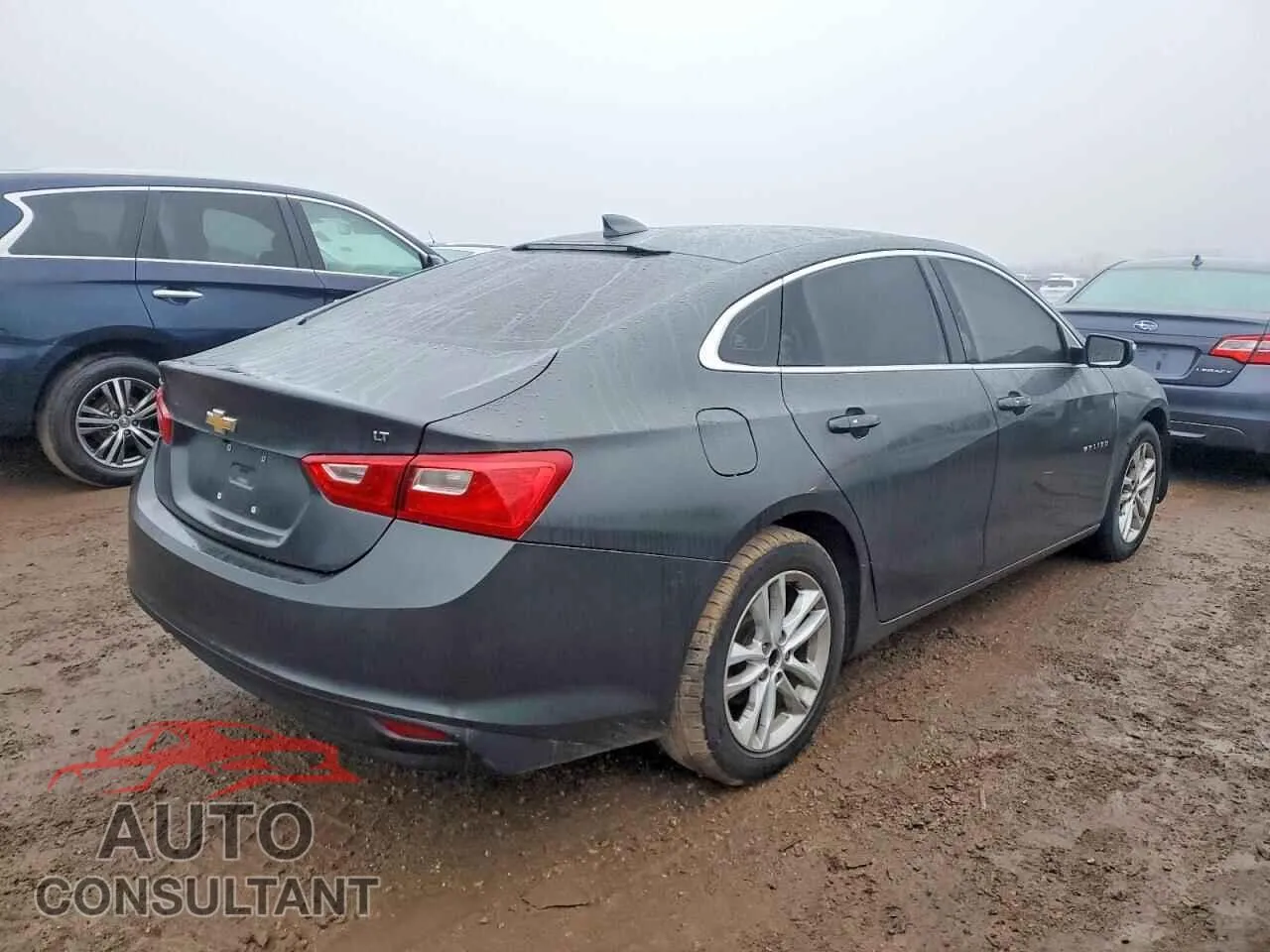 2018 CHEVROLET MALIBU Damaged VIN 1G1ZD5STXJF153797 – side profile