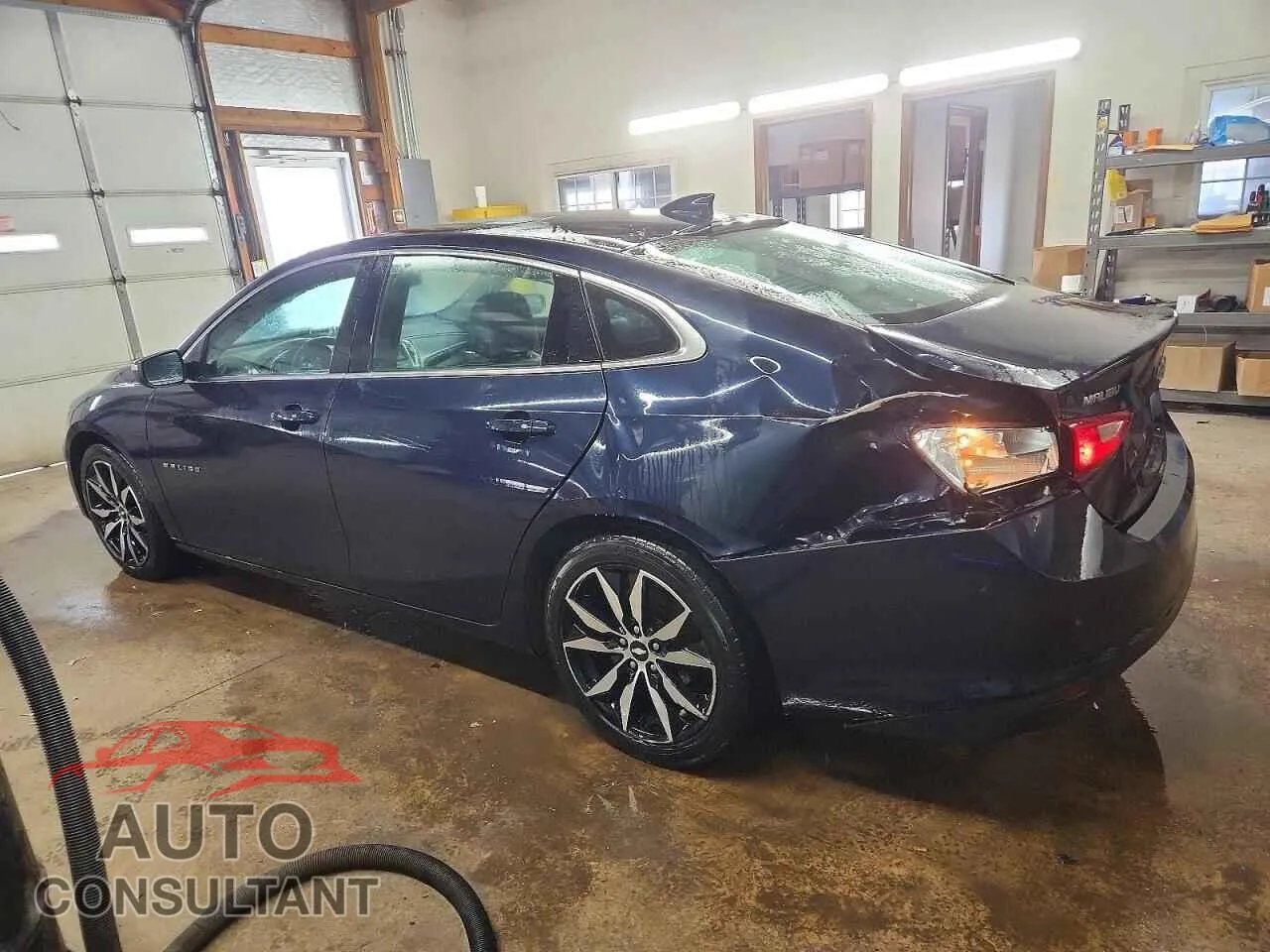 2017 CHEVROLET MALIBU Damaged VIN 1G1ZE5ST9HF292410 – rear exterior