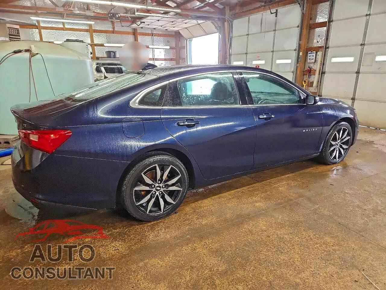 2017 CHEVROLET MALIBU Damaged VIN 1G1ZE5ST9HF292410 – side profile