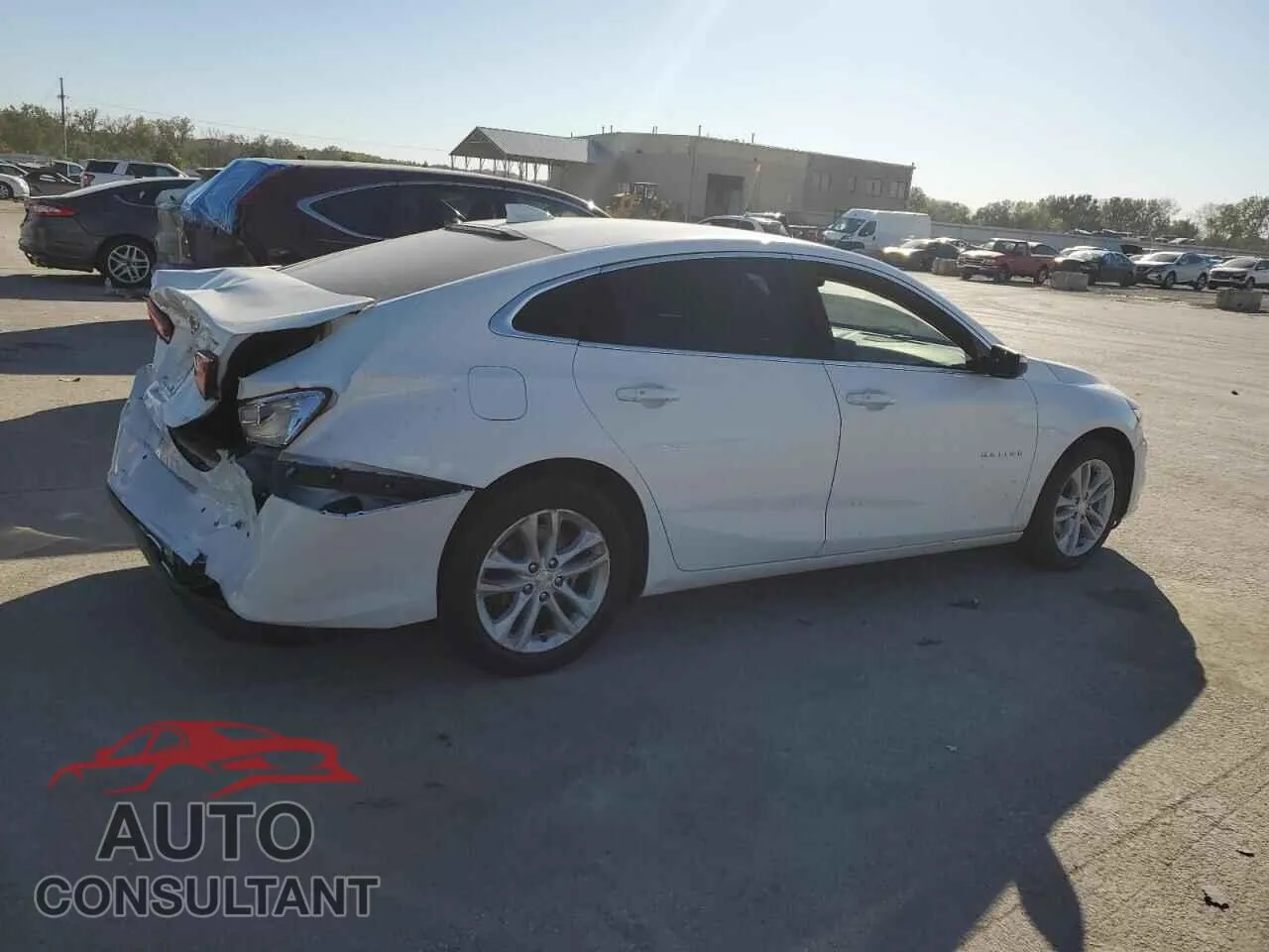 2018 CHEVROLET MALIBU Damaged VIN 1G1ZF5SU1JF274365 – side profile