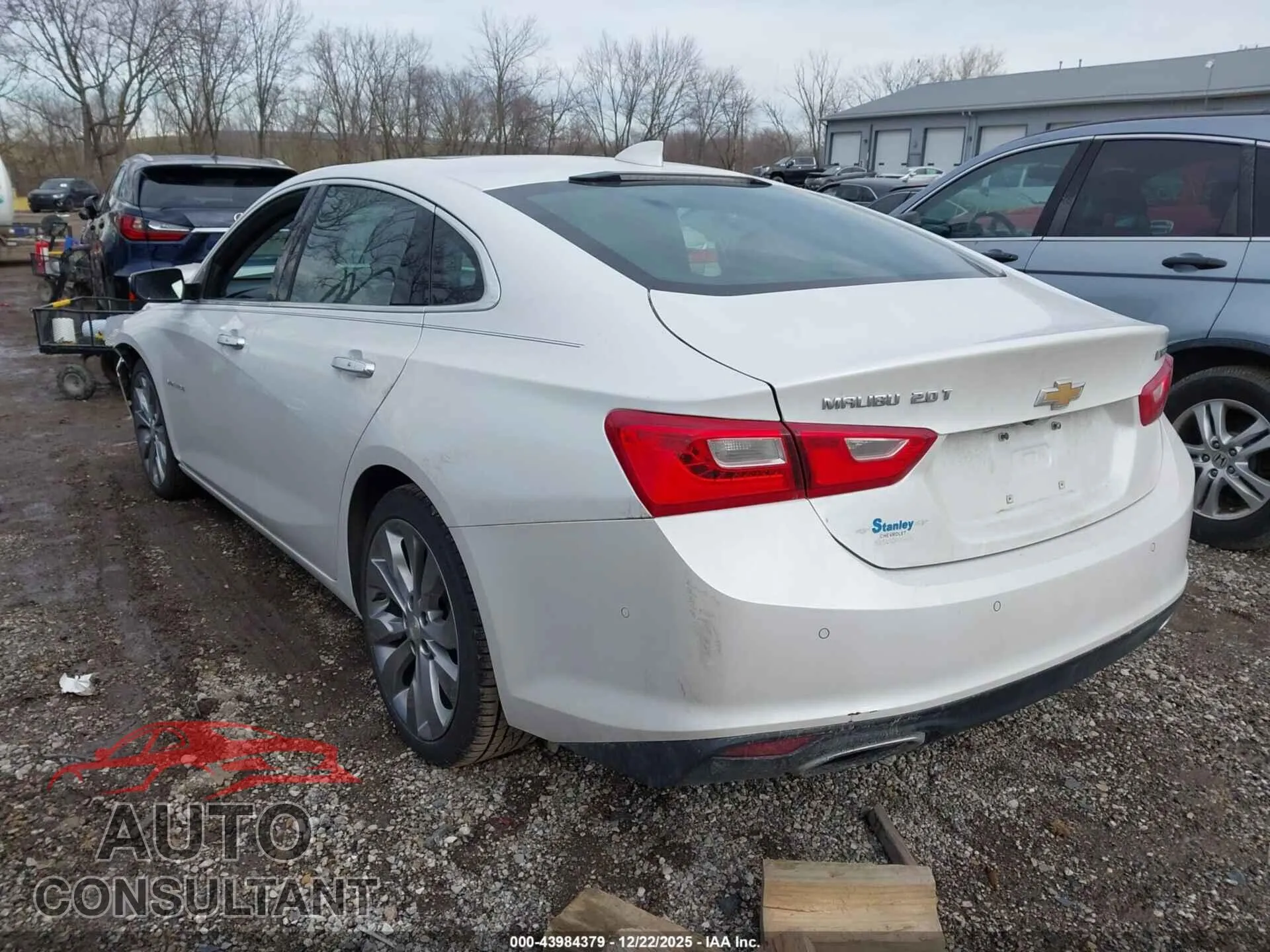 2017 CHEVROLET MALIBU Damaged VIN 1G1ZH5SX7HF152298 – side profile