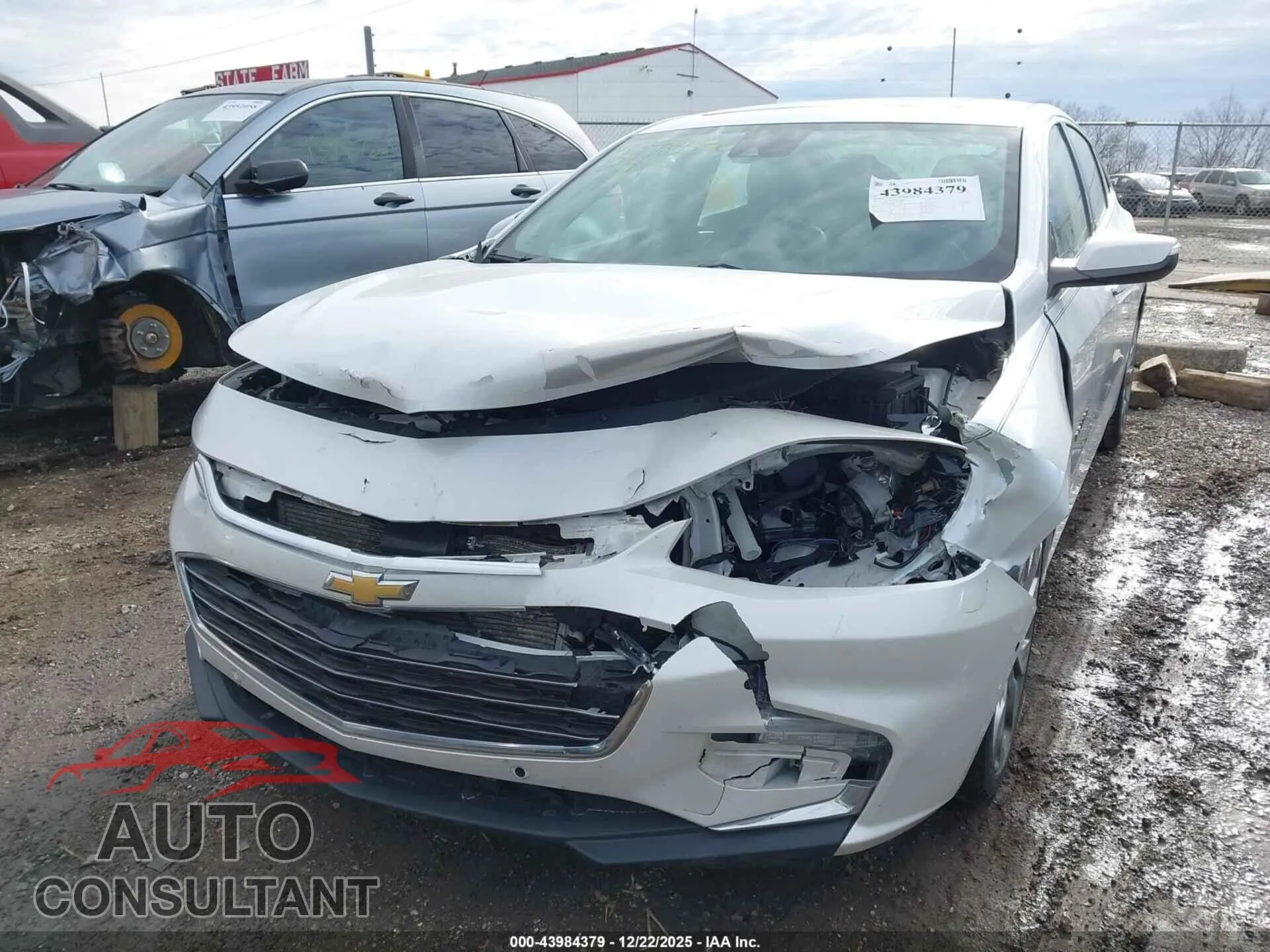 2017 CHEVROLET MALIBU Damaged VIN 1G1ZH5SX7HF152298 – engine bay