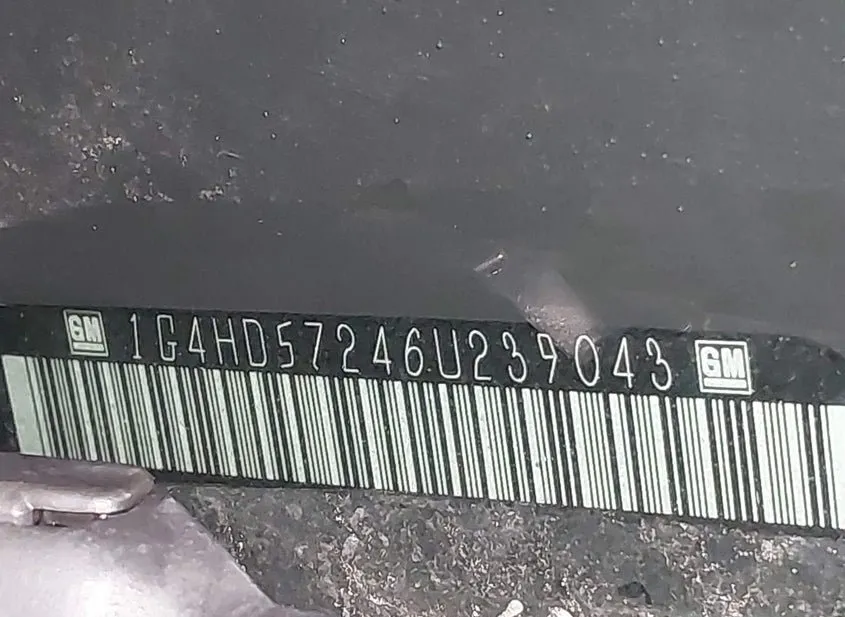 2006 BUICK Lucerne Used VIN 1G4HD57246U239043 – undercarriage