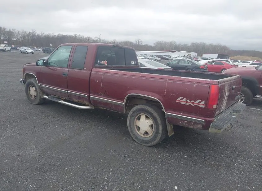 1998 CHEVROLET GMT-400 Used VIN 1GCEK19R9WE147226 – undercarriage