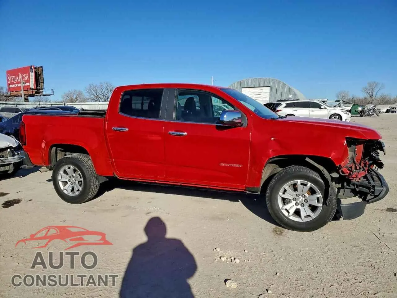 2016 CHEVROLET COLORADO Damaged VIN 1GCGSCE31G1123405 – dashboard