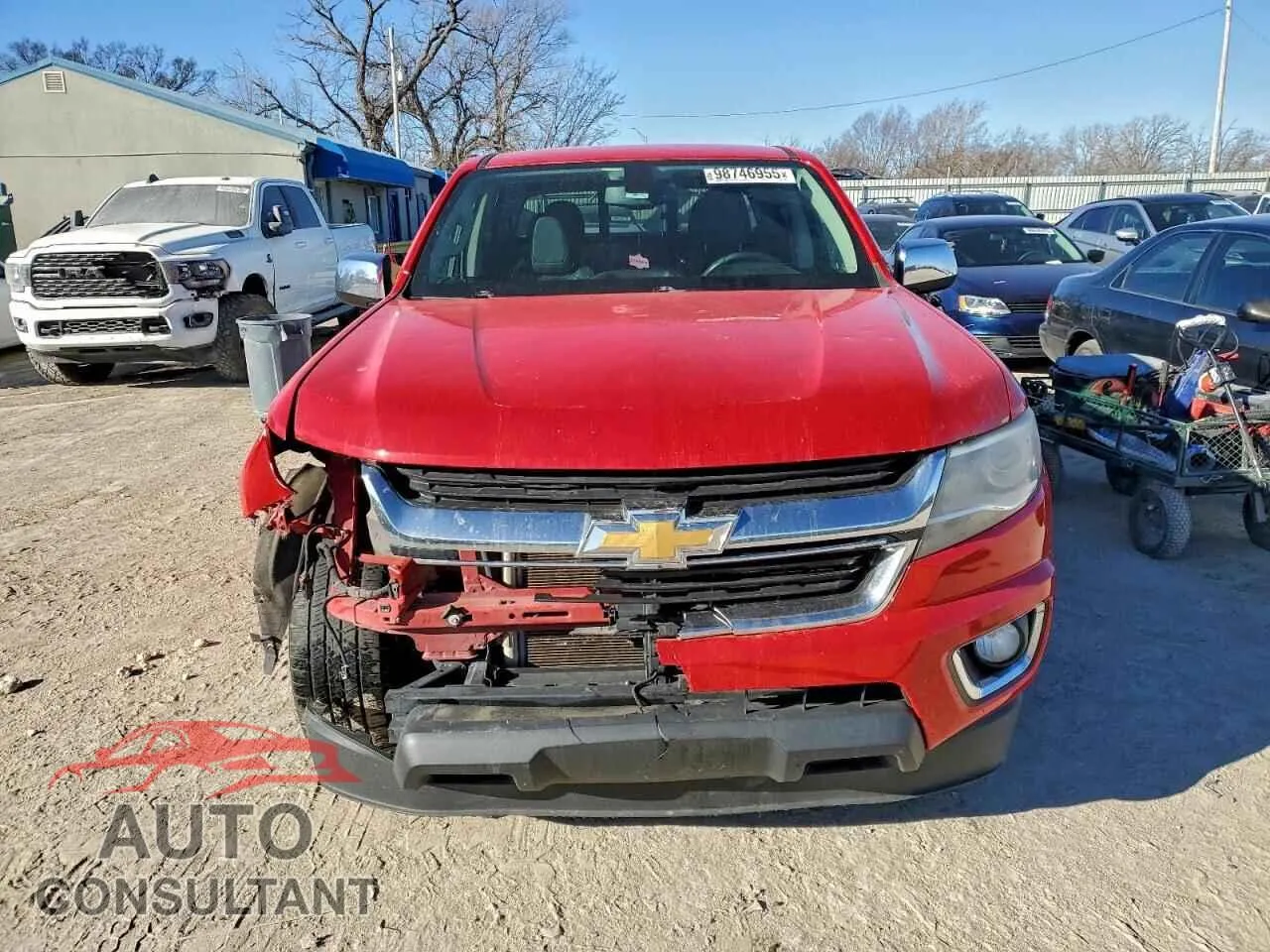 2016 CHEVROLET COLORADO Damaged VIN 1GCGSCE31G1123405 – interior seats