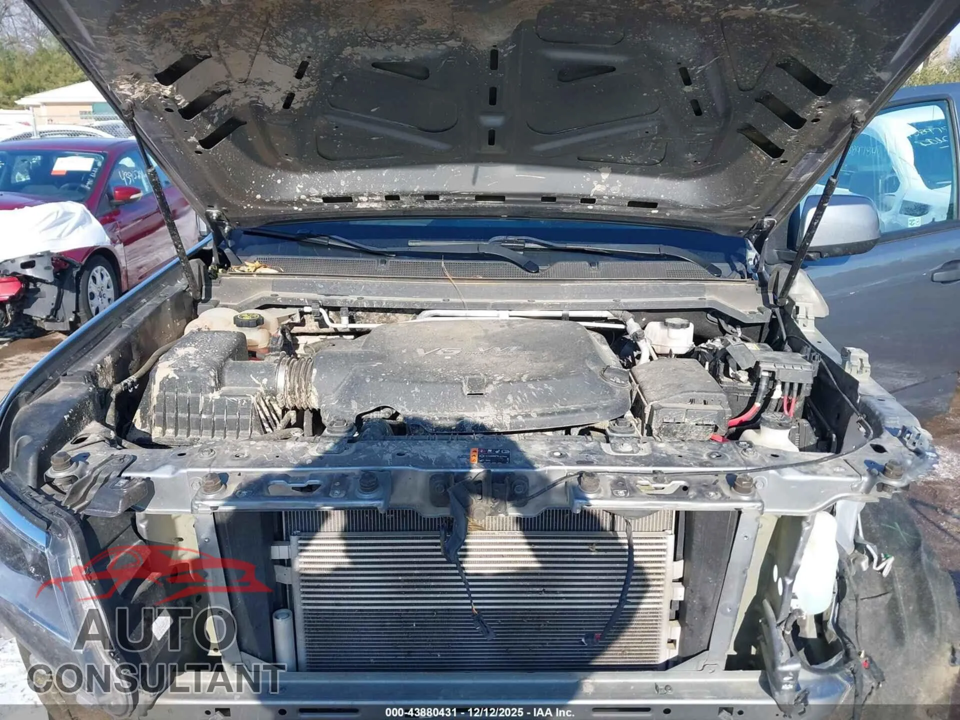 2022 CHEVROLET COLORADO Damaged VIN 1GCGSCEN5N1291904 – odometer reading