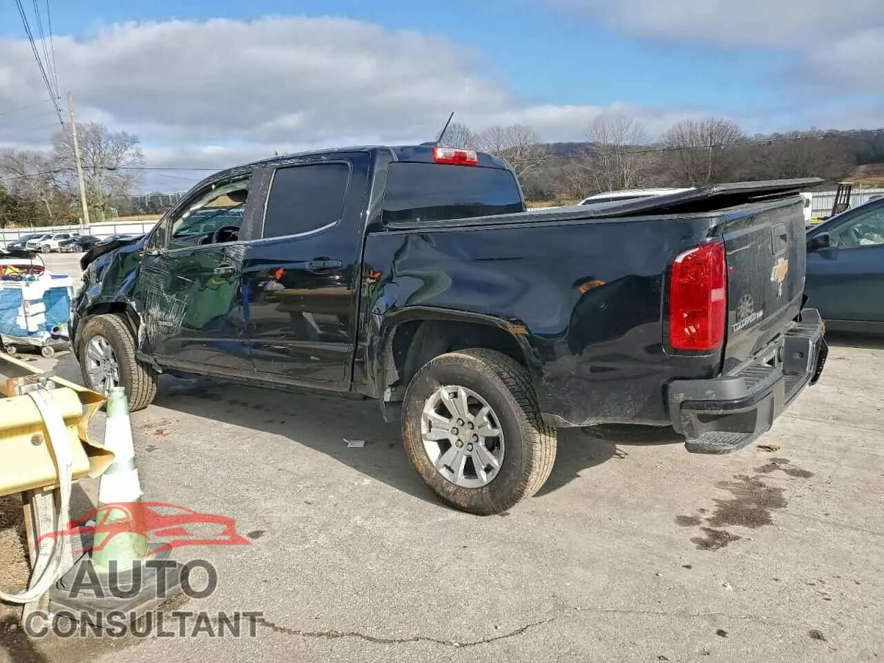 2020 CHEVROLET COLORADO Damaged VIN 1GCGSCEN9L1119078 – rear exterior