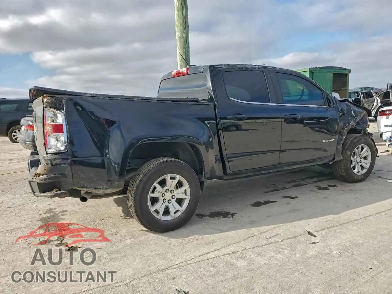 2020 CHEVROLET COLORADO Damaged VIN 1GCGSCEN9L1119078 – side profile