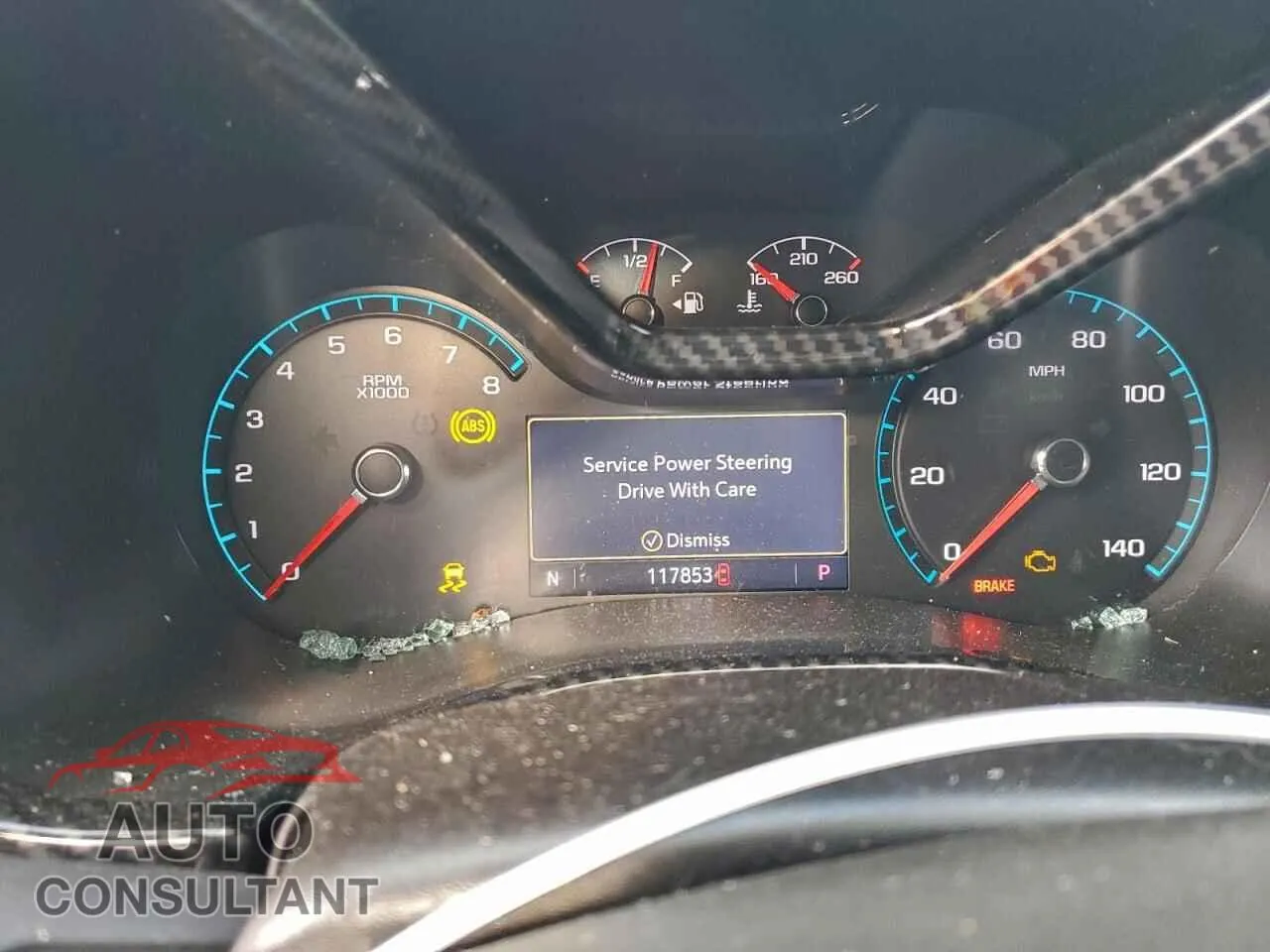 2020 CHEVROLET COLORADO Damaged VIN 1GCGSCEN9L1119078 – trunk area