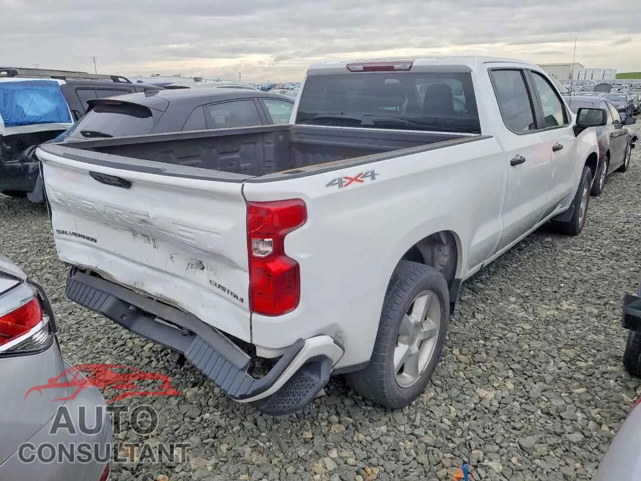 2023 CHEVROLET ALL Models Damaged VIN 1GCPDBEK3PZ310674 – side profile 2023 CHEVROLET ALL Models Damaged VIN 1GCPDBEK3PZ310674 – side profile