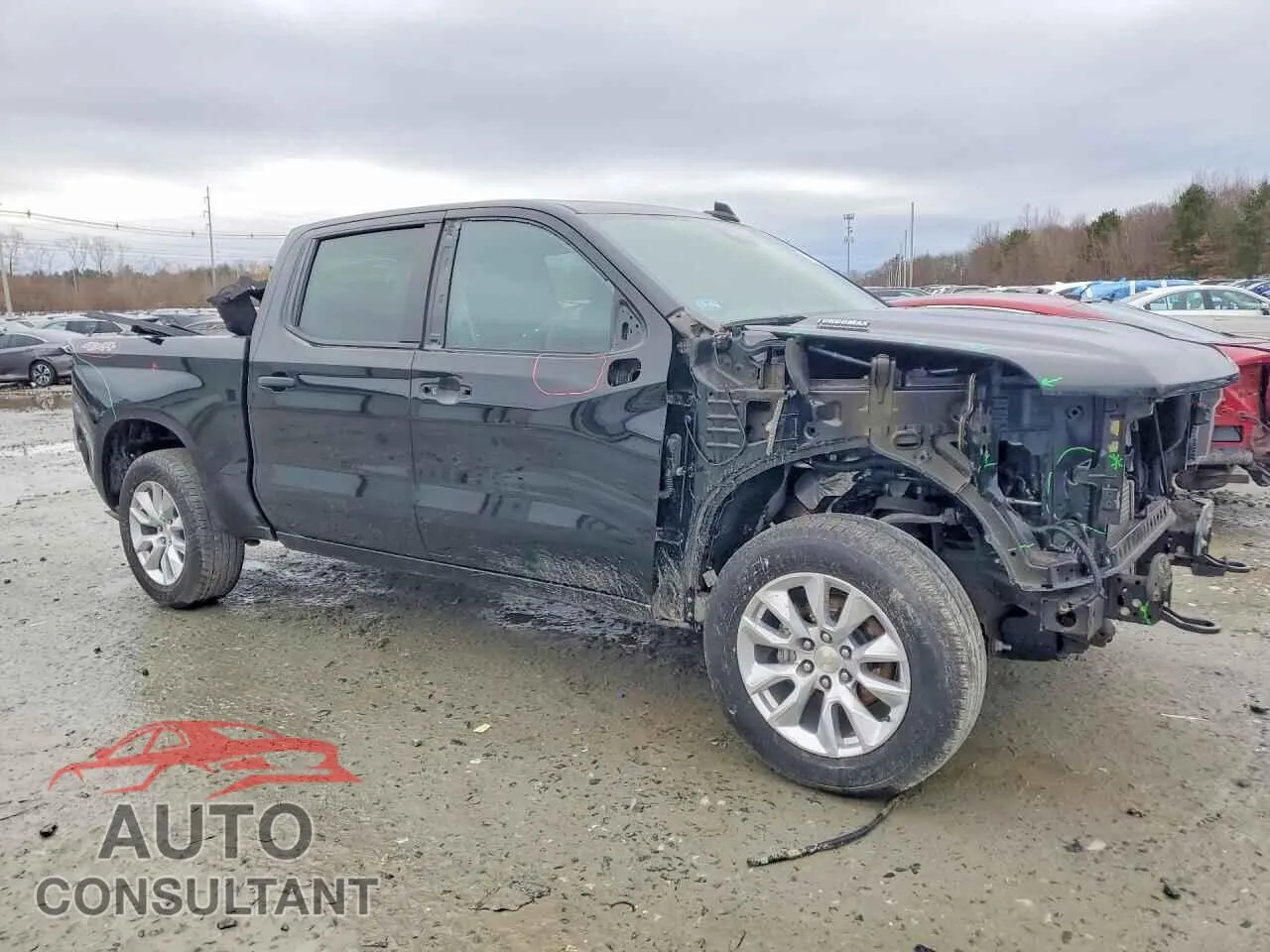 2024 CHEVROLET SILVERADO Used VIN 1GCPDBEKXRZ363326 – dashboard