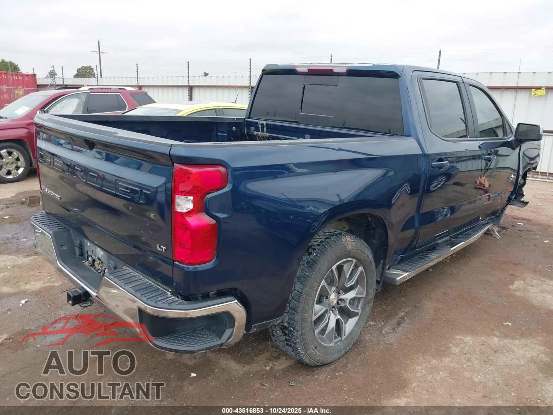 2021 CHEVROLET SILVERADO 1500 Damaged VIN 1GCPWCED5MZ226126 – dashboard