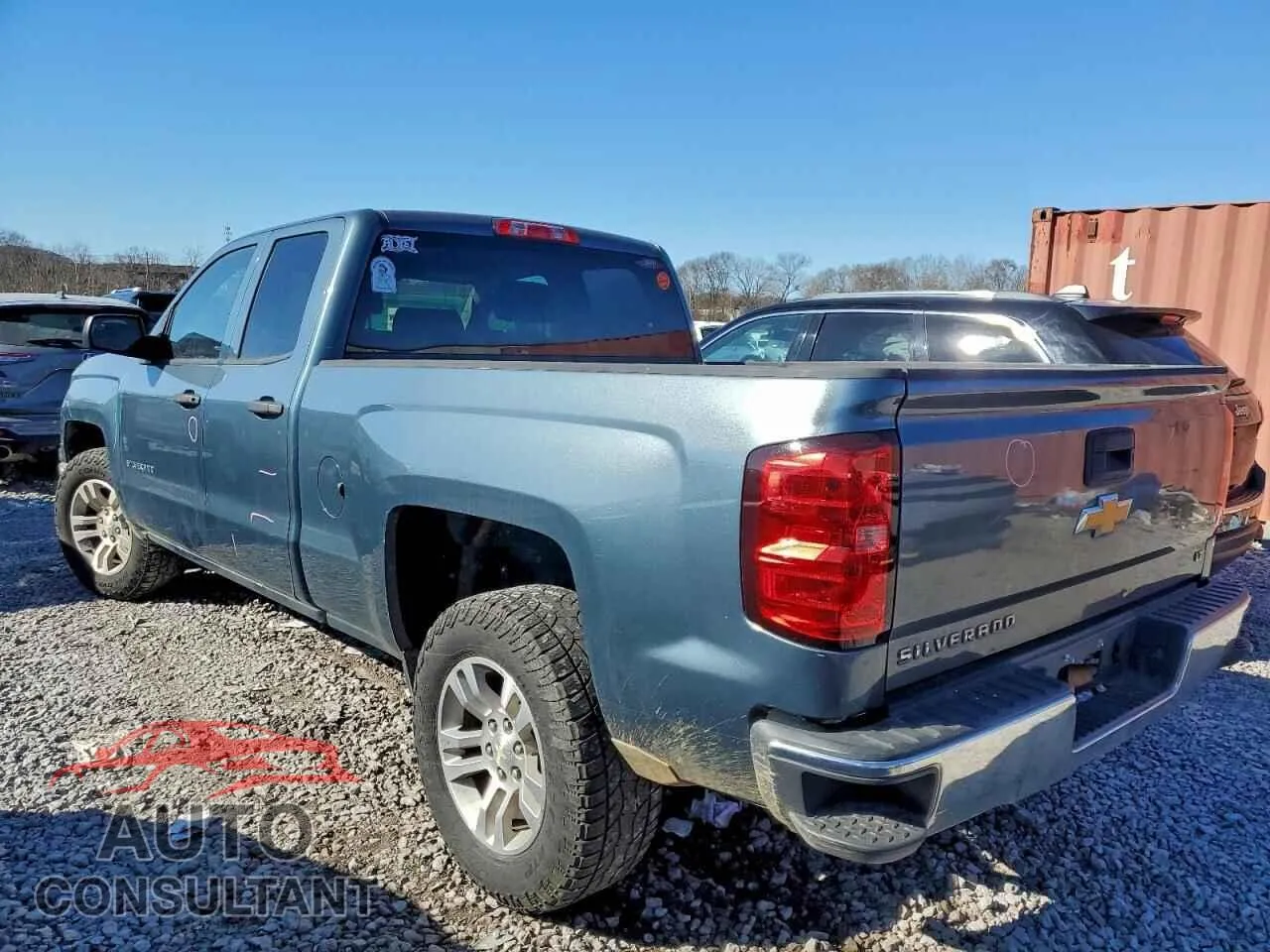 2014 CHEVROLET ALL Models Damaged VIN 1GCRCREH4EZ323830 – rear exterior