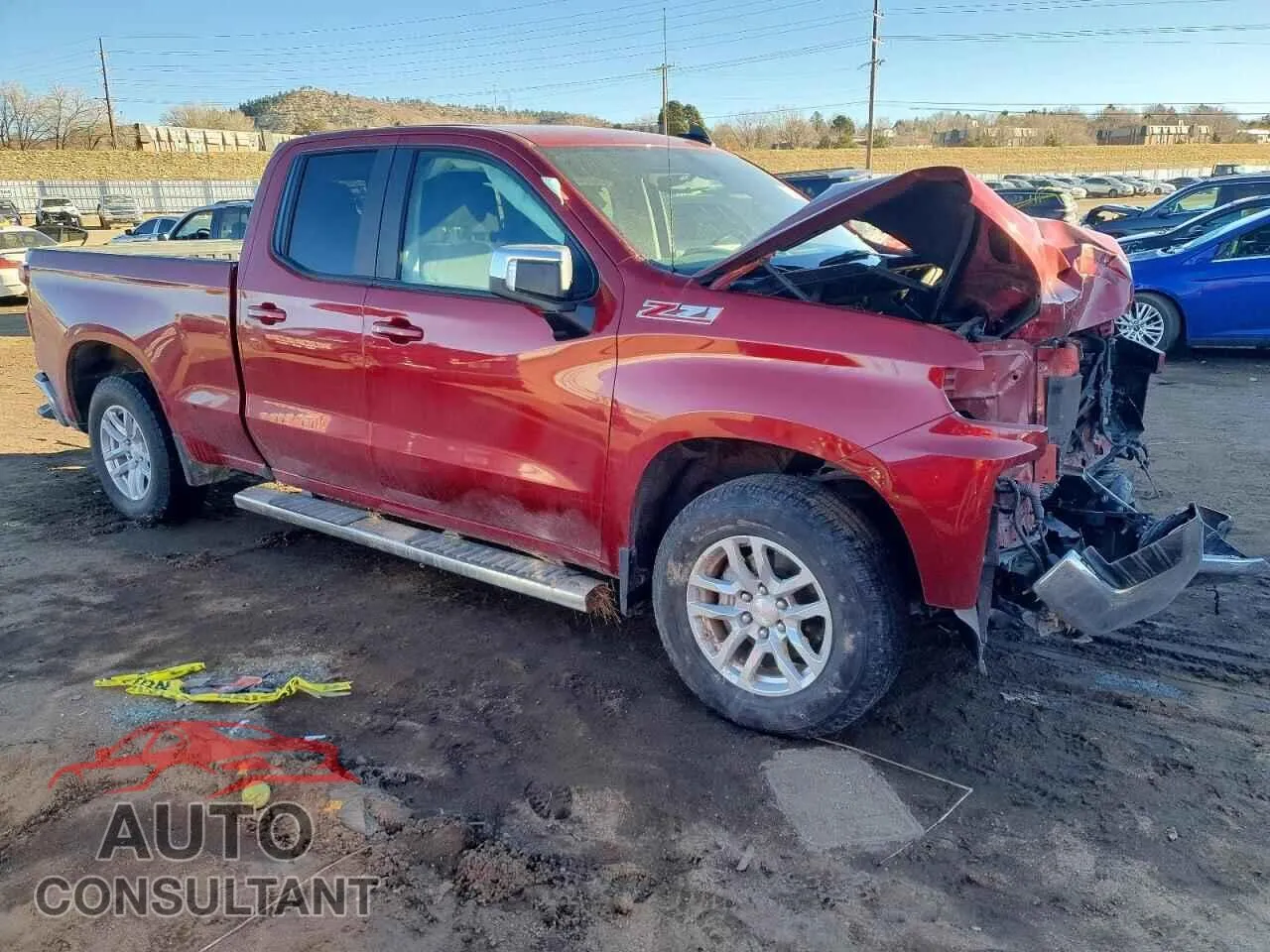 2020 CHEVROLET All Models Damaged VIN 1GCRYDED2LZ322769 – dashboard