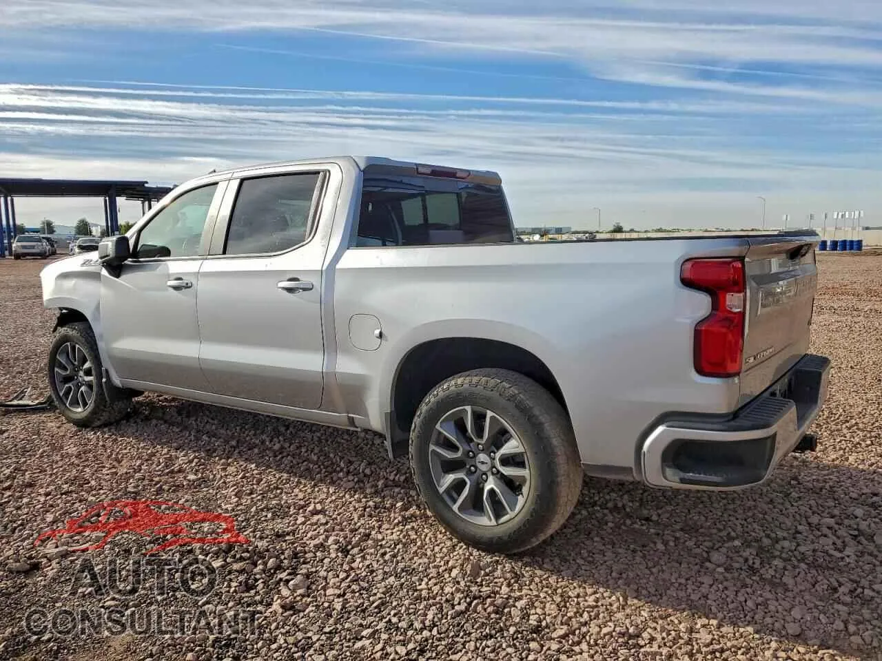 2022 CHEVROLET ALL Models Damaged VIN 1GCUDEET1NZ564944 – rear exterior