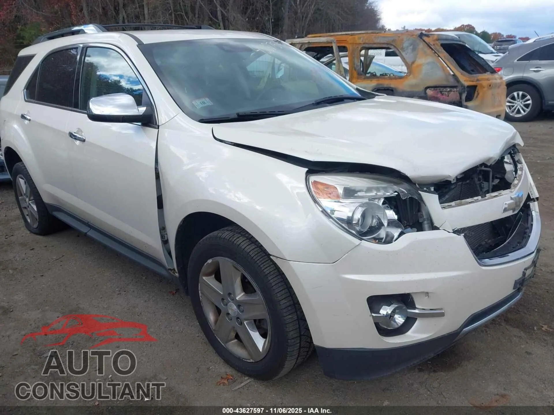 2015 CHEVROLET EQUINOX VIN 1GNALDEK5FZ109711