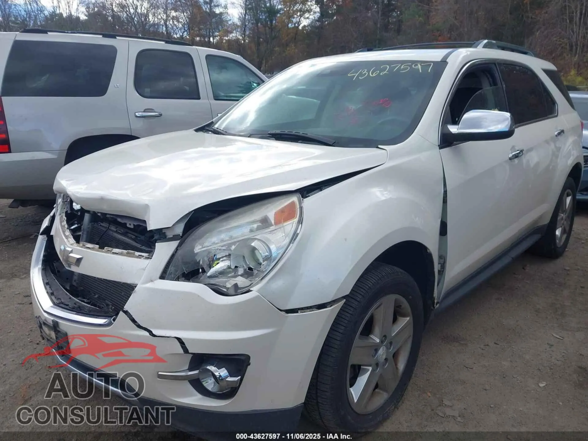 2015 CHEVROLET EQUINOX Damaged VIN 1GNALDEK5FZ109711 – rear exterior