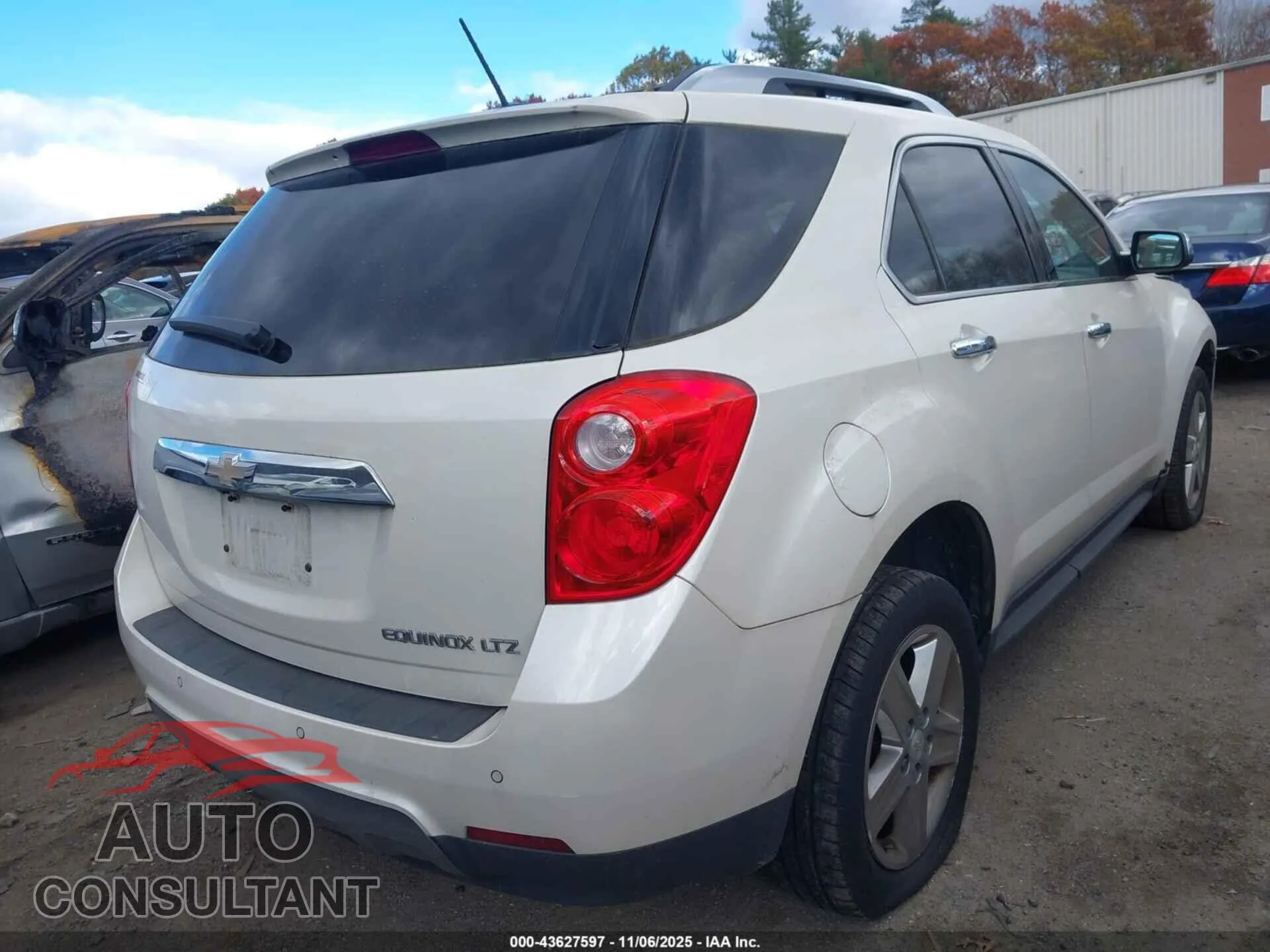2015 CHEVROLET EQUINOX Damaged VIN 1GNALDEK5FZ109711 – dashboard