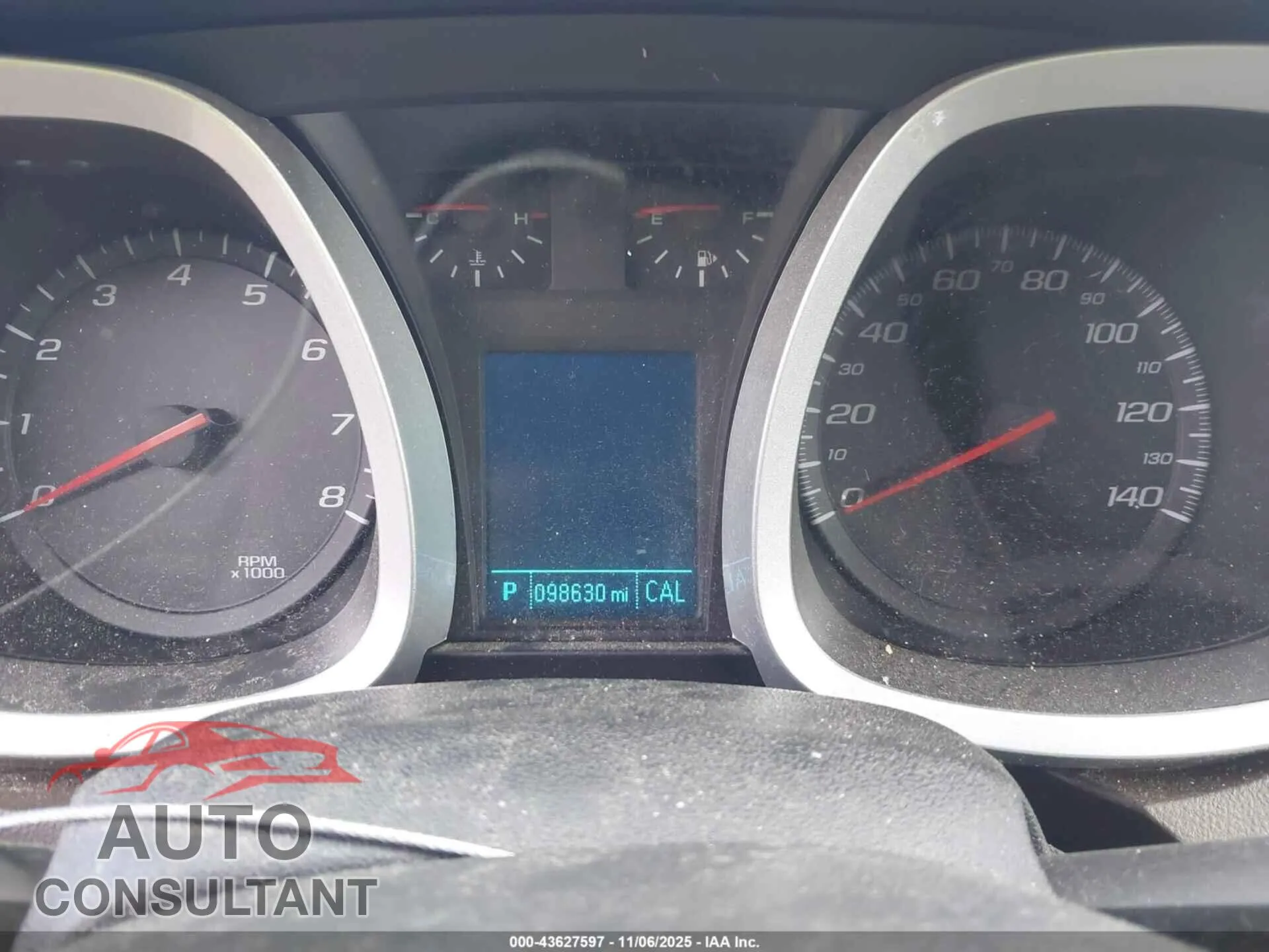 2015 CHEVROLET EQUINOX Damaged VIN 1GNALDEK5FZ109711 – exterior detail