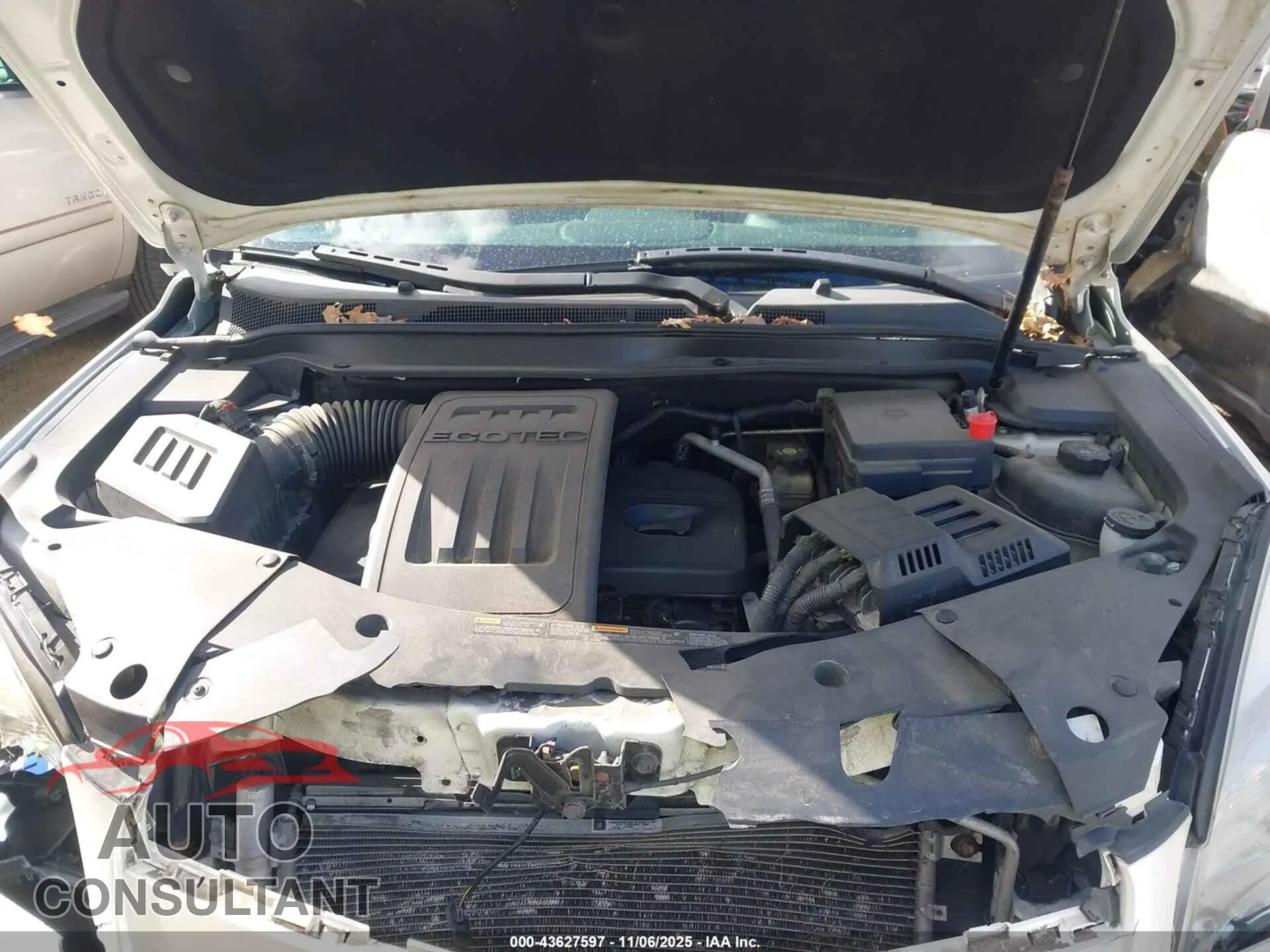 2015 CHEVROLET EQUINOX Damaged VIN 1GNALDEK5FZ109711 – odometer reading