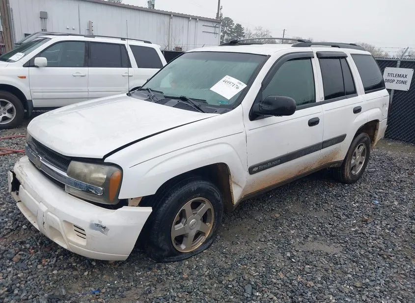 2004 CHEVROLET Trailblazer Used VIN 1GNDS13S342224475 – dashboard