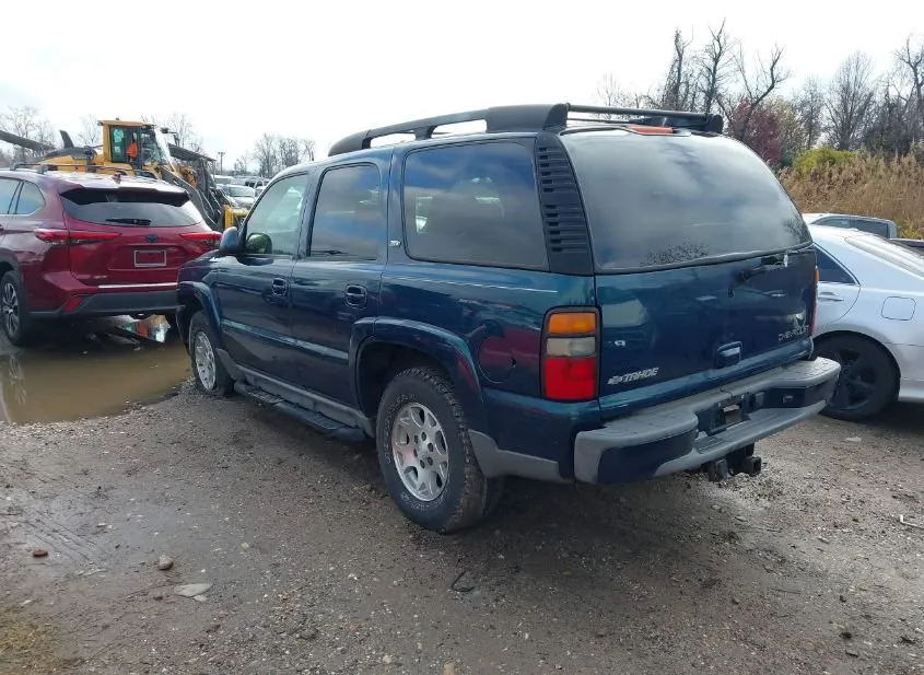 2005 CHEVROLET Tahoe Used VIN 1GNEK13T35R204460 – engine bay
