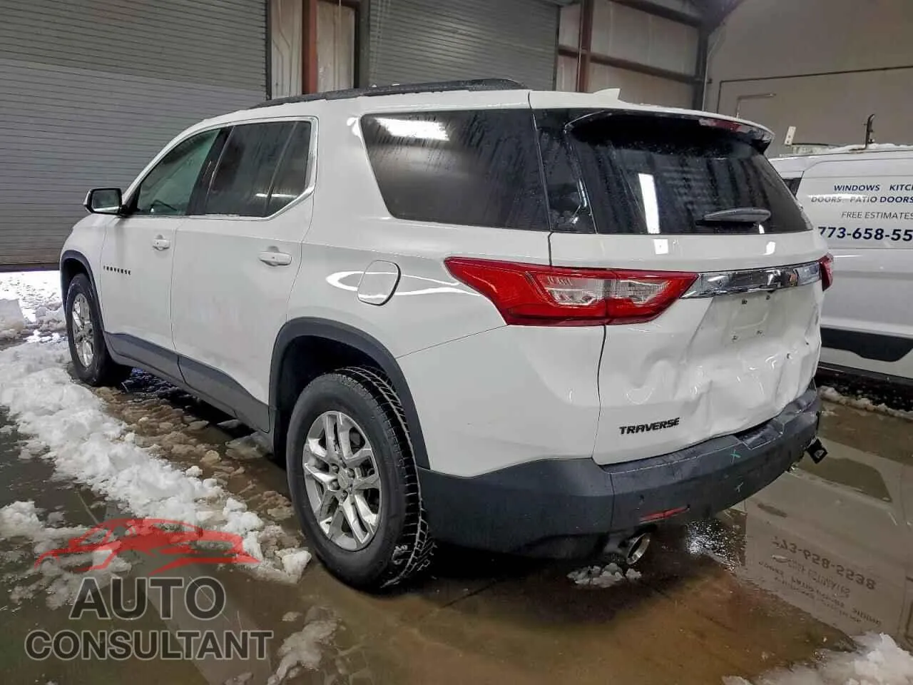 2019 CHEVROLET TRAVERSE Damaged VIN 1GNERGKW6KJ141424 – rear exterior