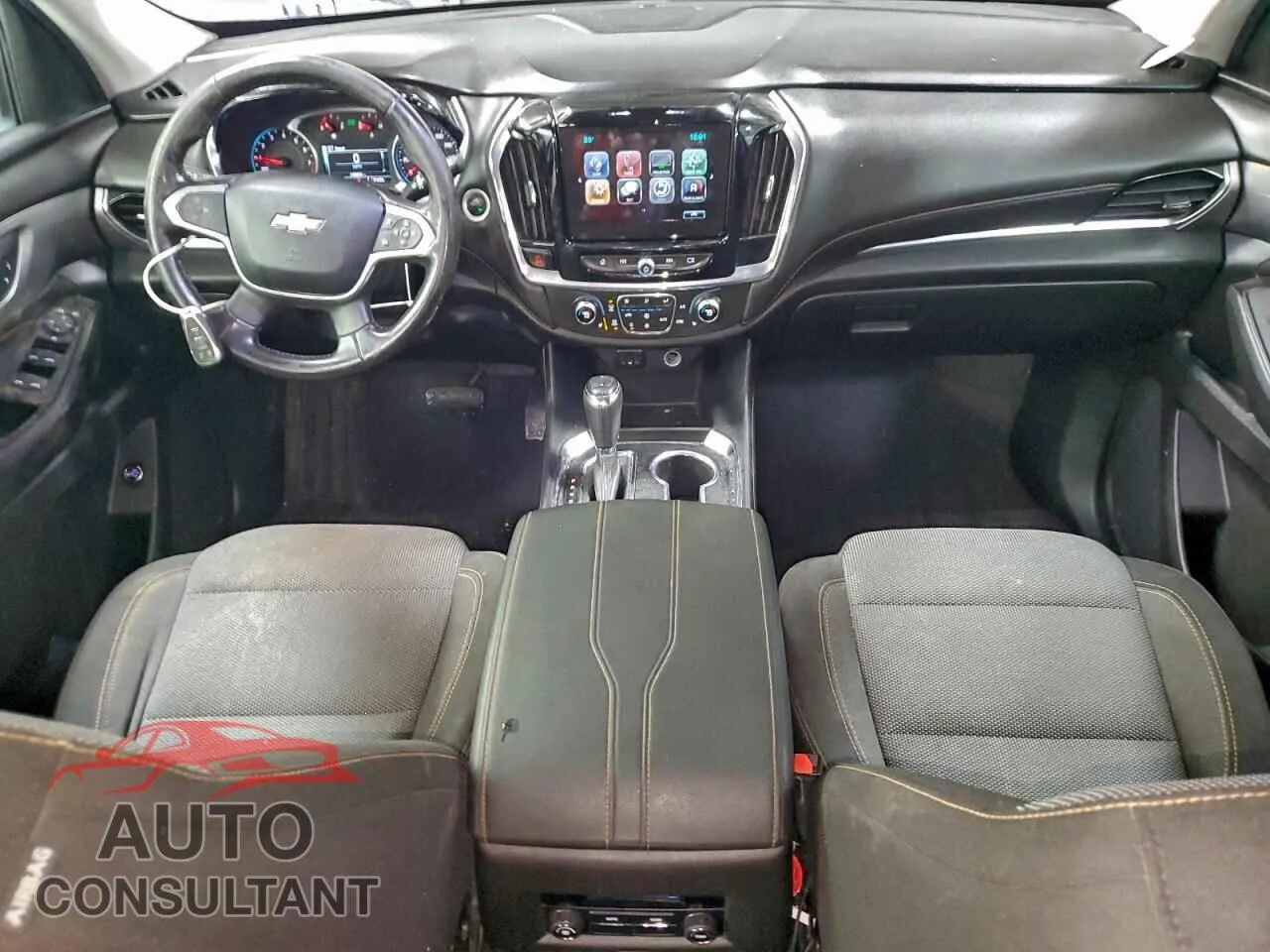 2019 CHEVROLET TRAVERSE Damaged VIN 1GNERGKW6KJ141424 – undercarriage