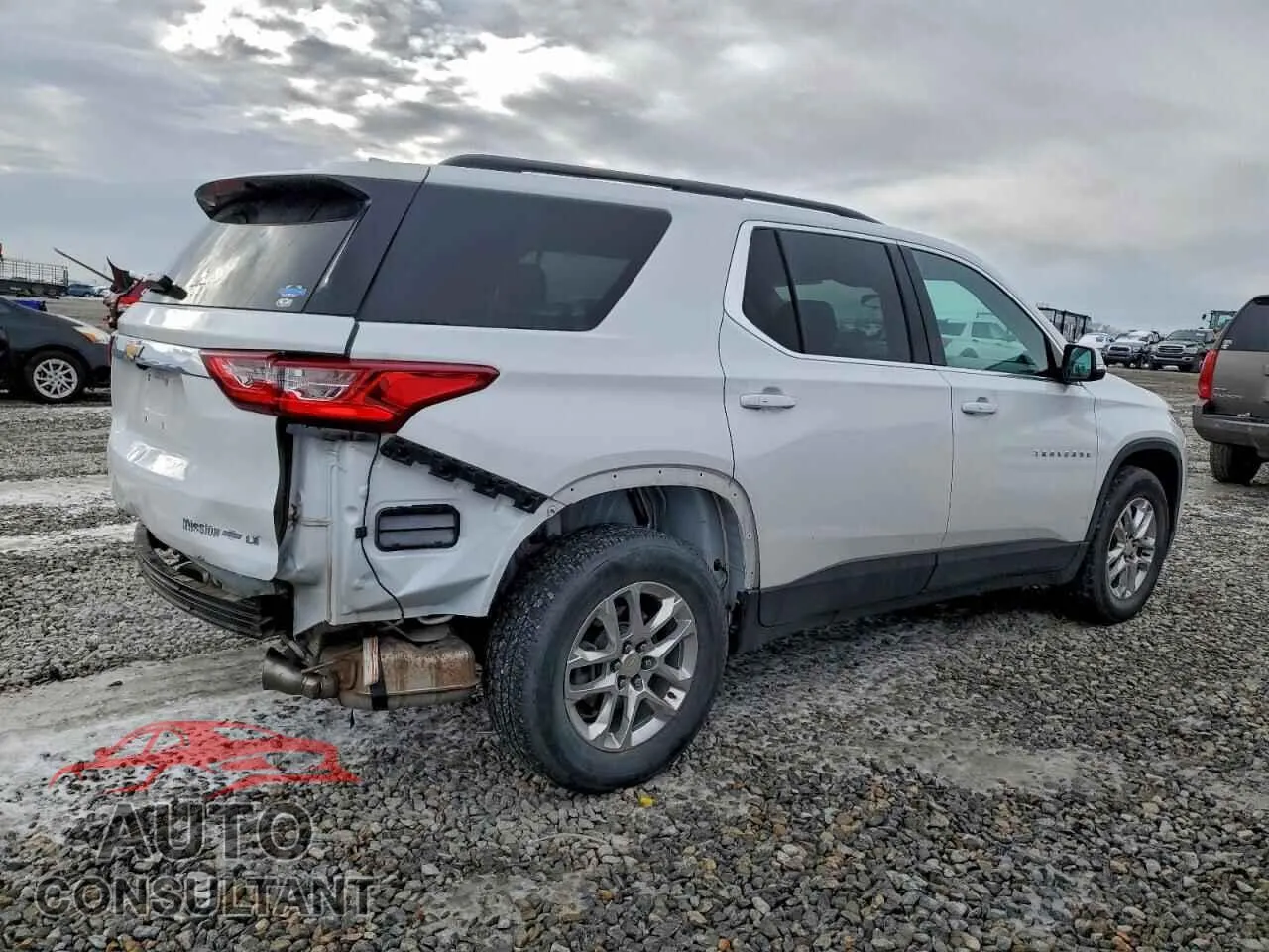 2021 CHEVROLET TRAVERSE Damaged VIN 1GNERGKW9MJ262242 – side profile