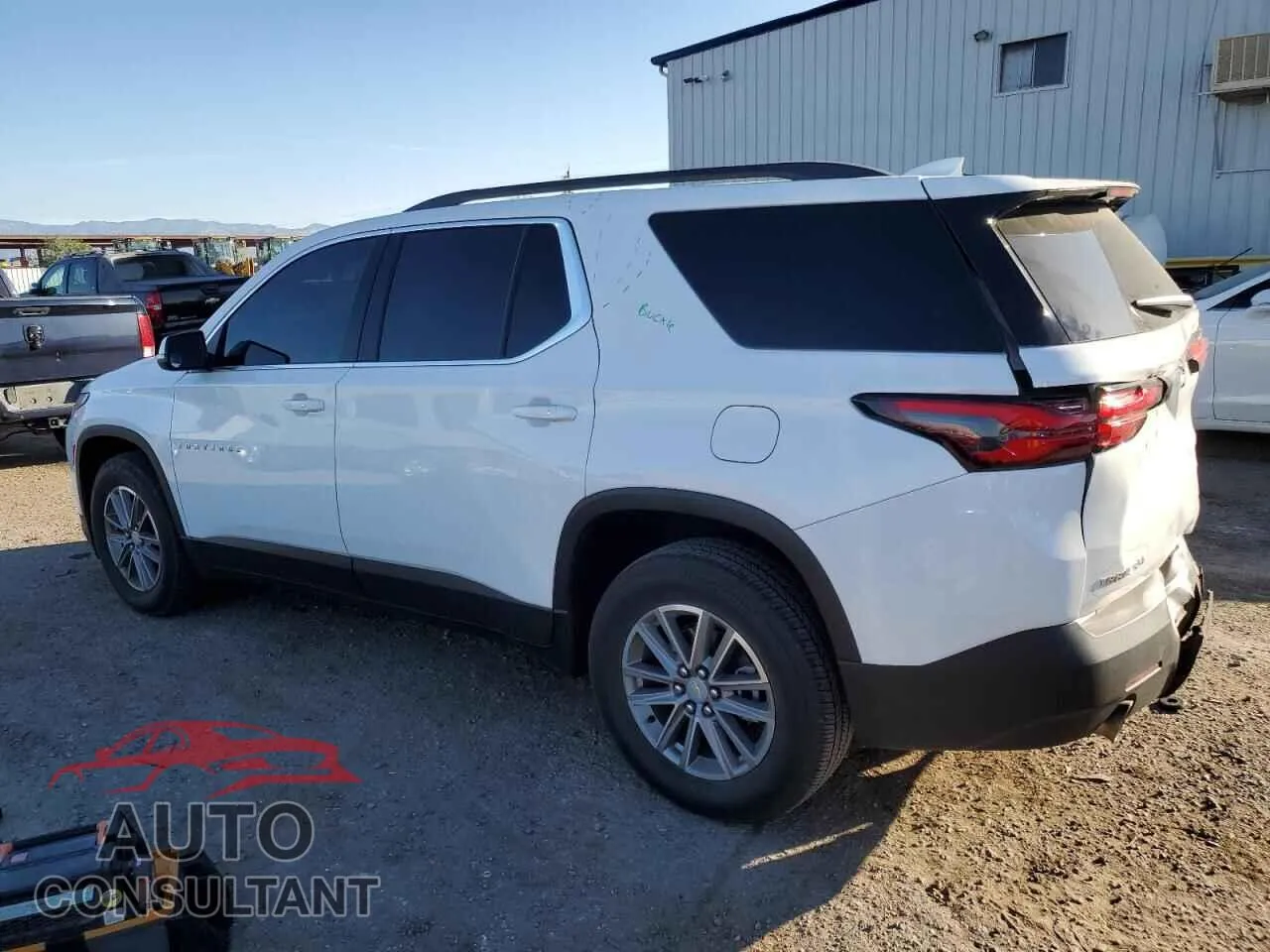 2023 CHEVROLET TRAVERSE Damaged VIN 1GNERGKW9PJ339700 – rear exterior
