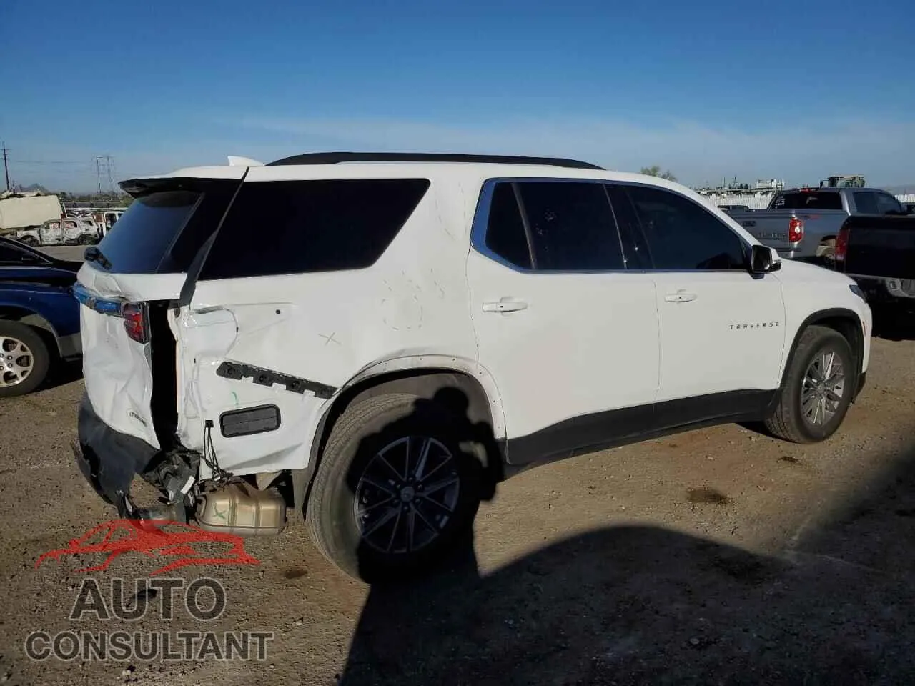 2023 CHEVROLET TRAVERSE Damaged VIN 1GNERGKW9PJ339700 – side profile