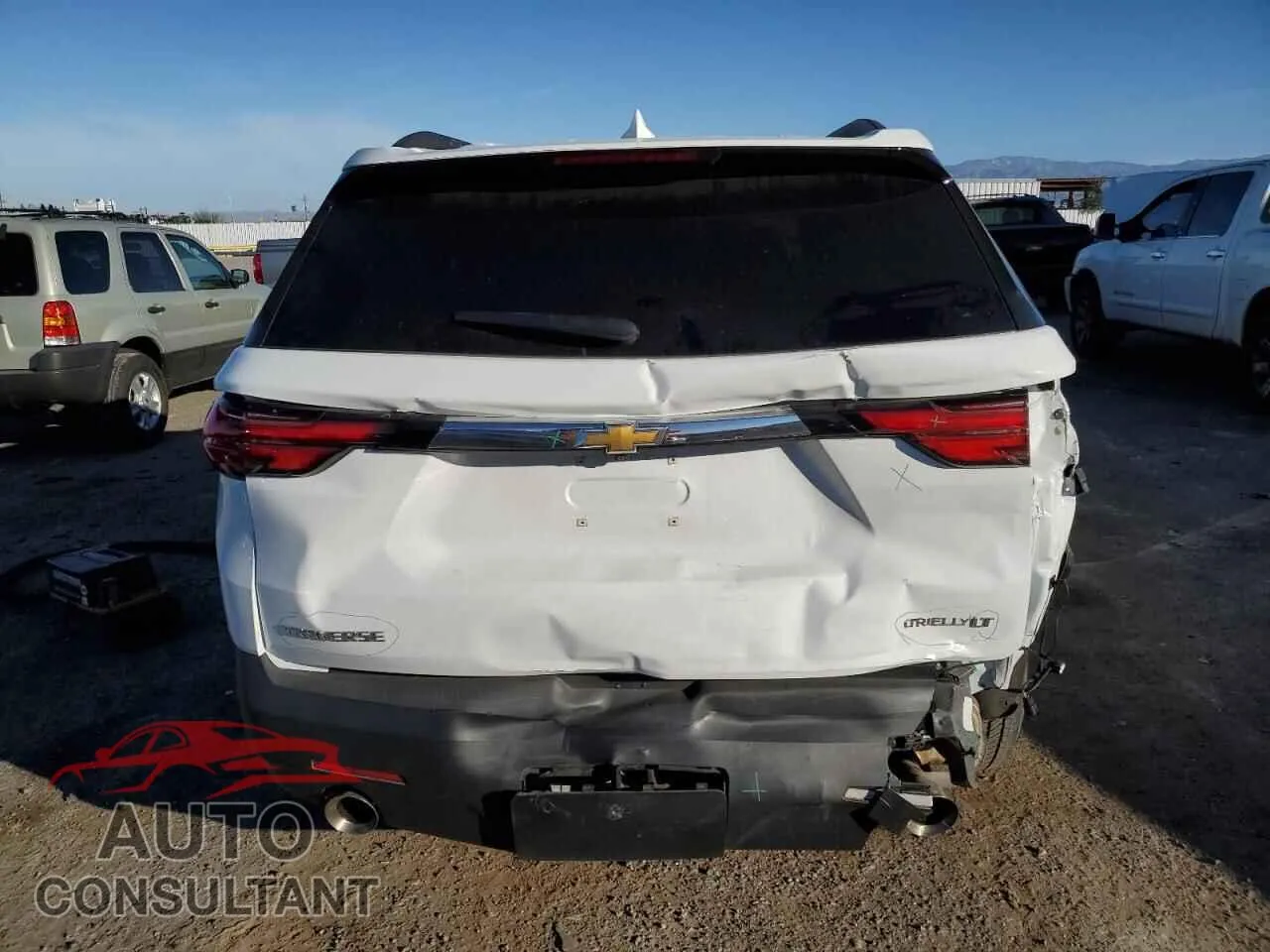 2023 CHEVROLET TRAVERSE Damaged VIN 1GNERGKW9PJ339700 – engine bay
