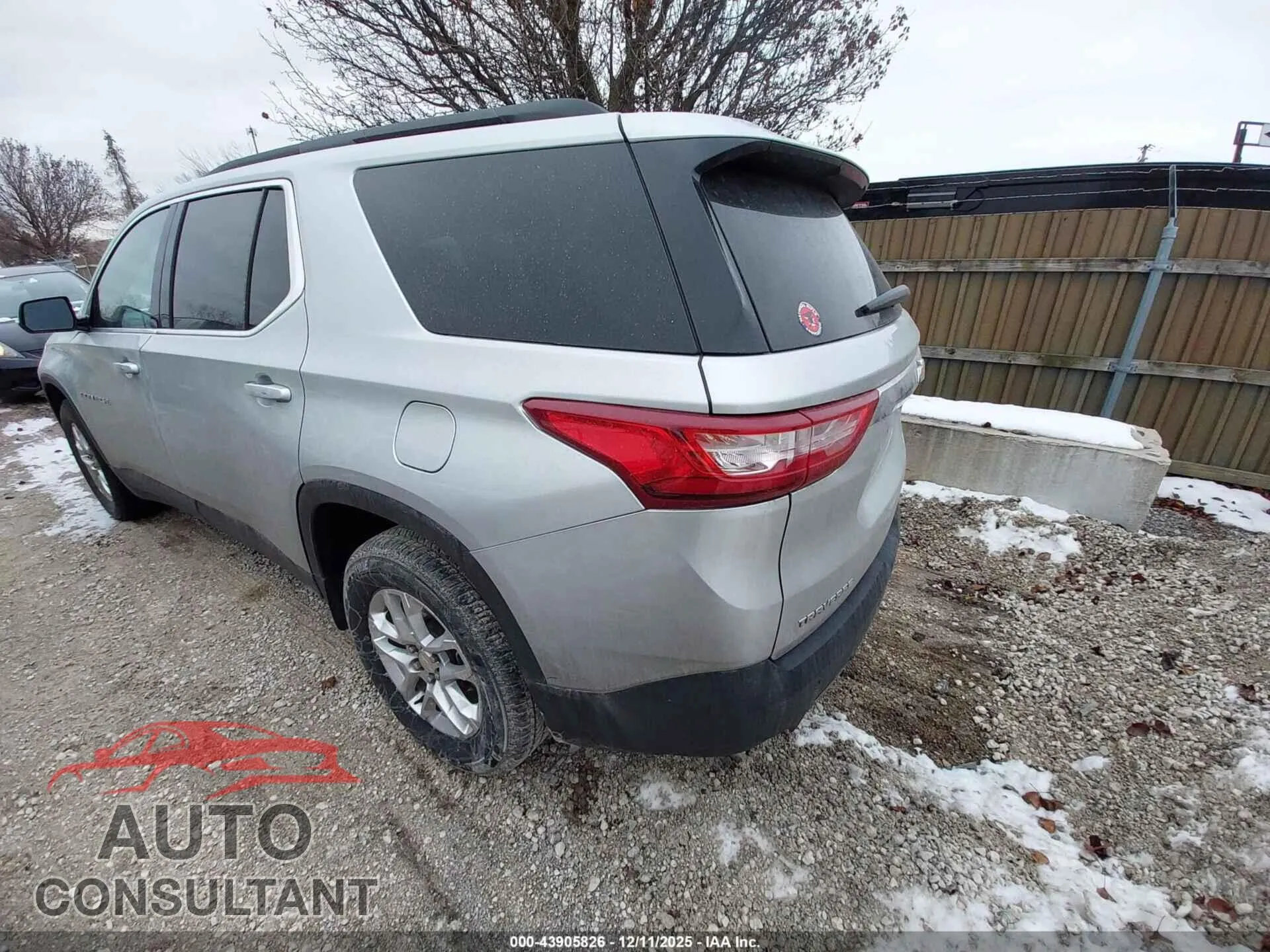 2020 CHEVROLET TRAVERSE Damaged VIN 1GNERHKW2LJ312161 – side profile